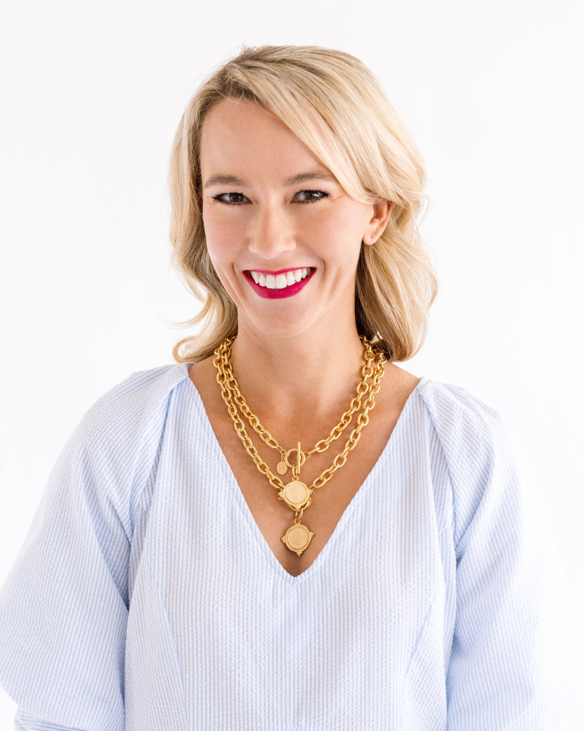 Coin Toggle Necklace