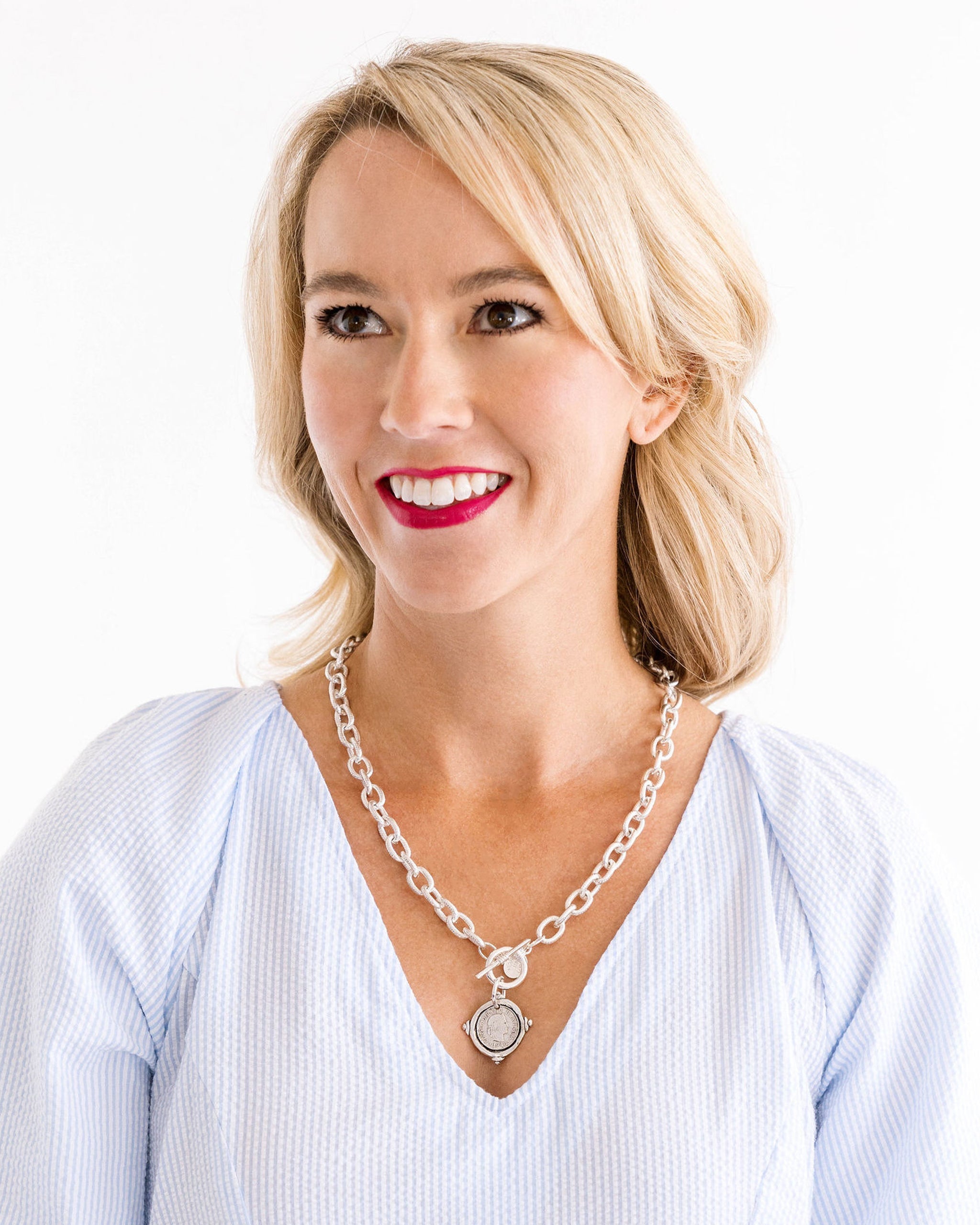 Coin Toggle Necklace