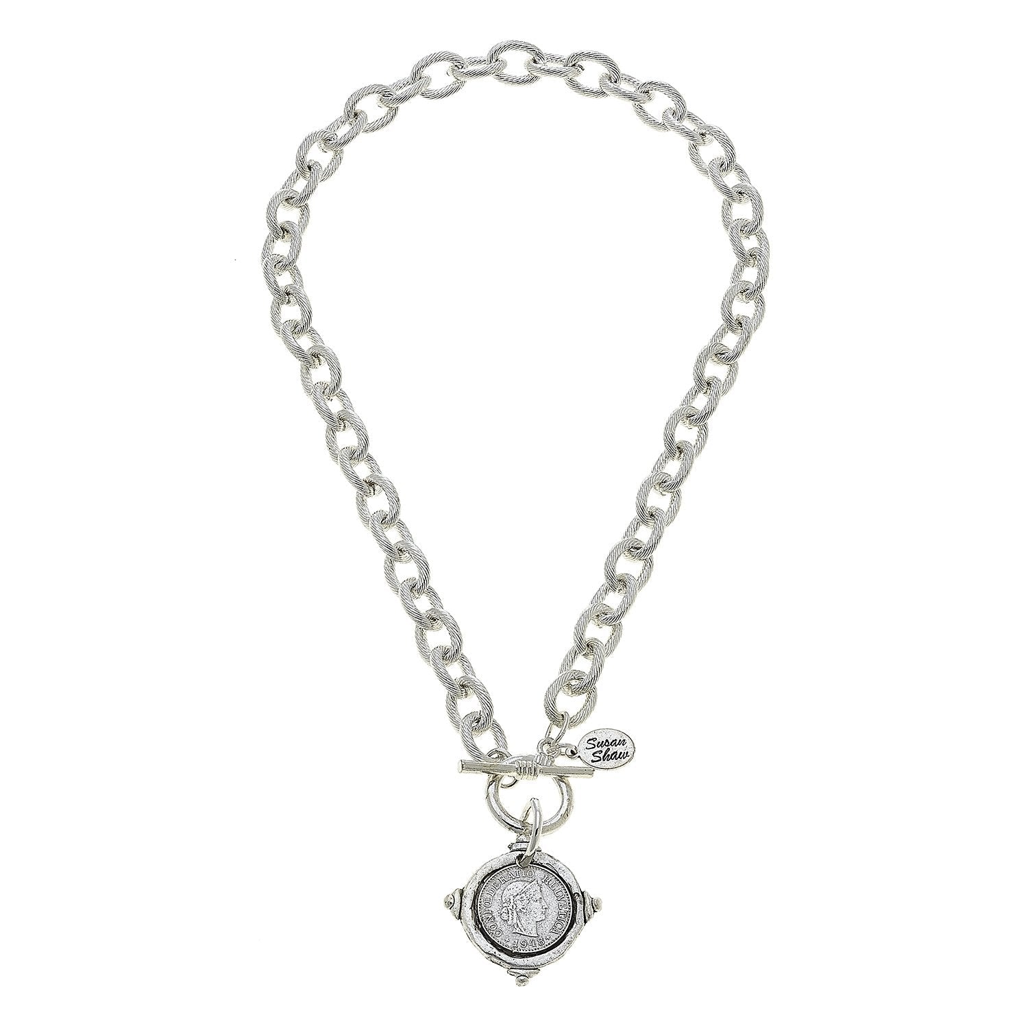 Coin Toggle Necklace