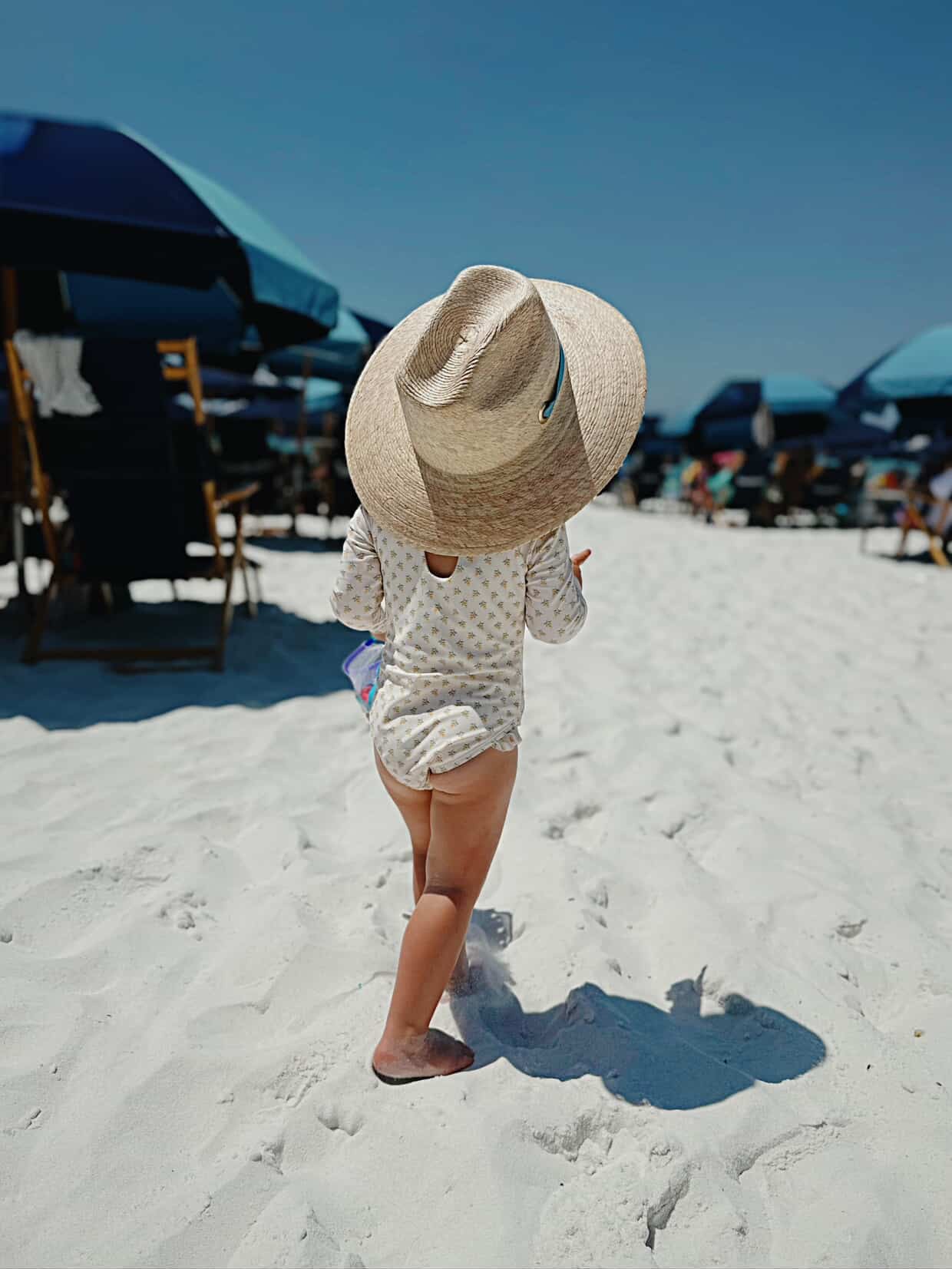 Mommy & Me Sun Hat Set - Hollyhock & Petunia - Long Rainbow Rosebud Vintage Ribbon