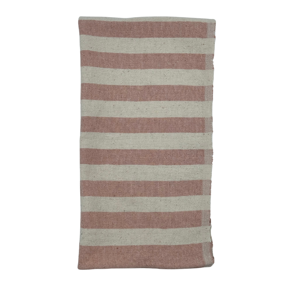 Hand-Woven Stripe Tea Towel