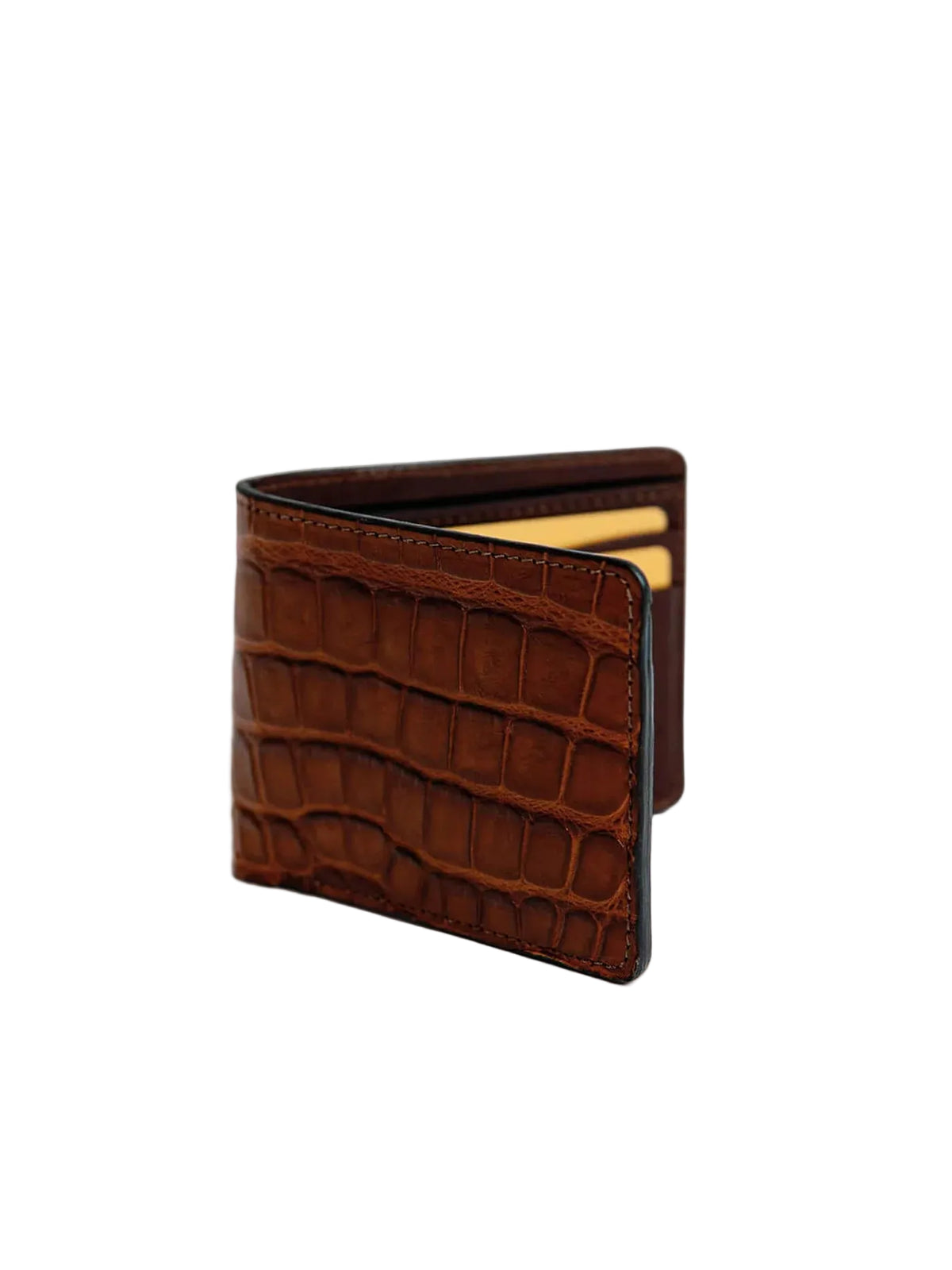 Chestnut Alligator Traditional Bifold