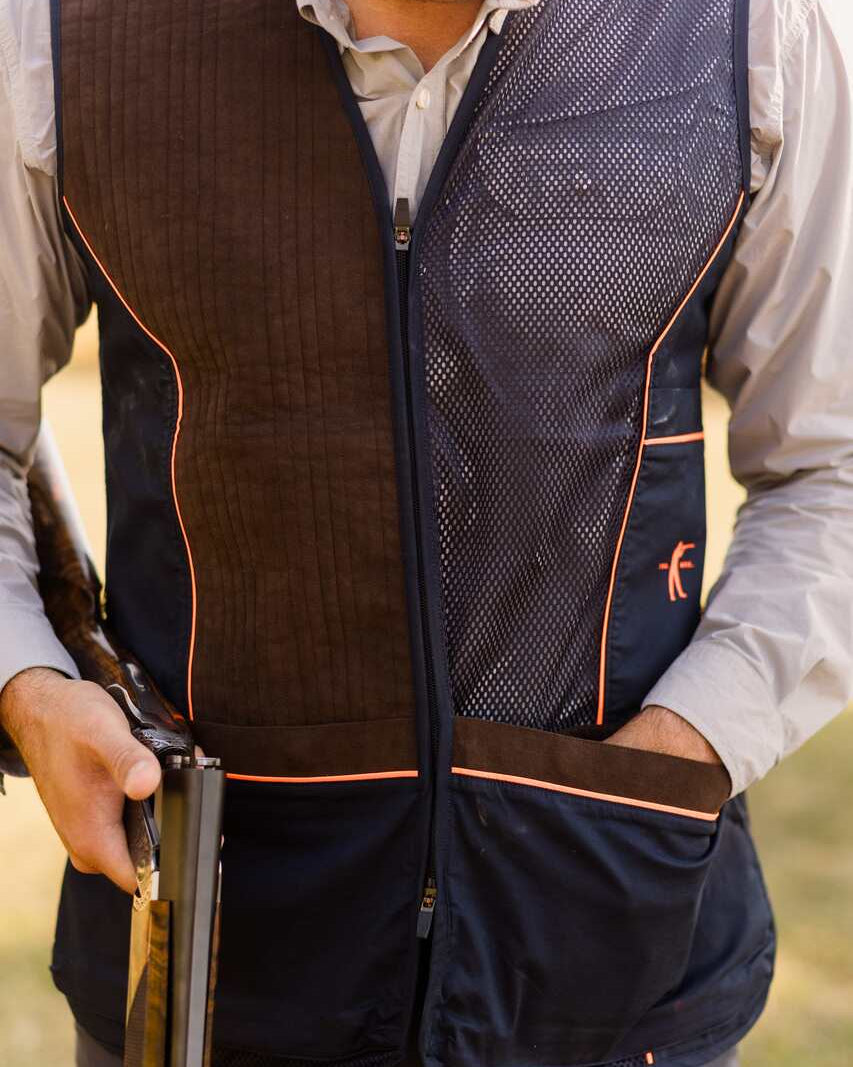 Competition Clays Vest in Navy