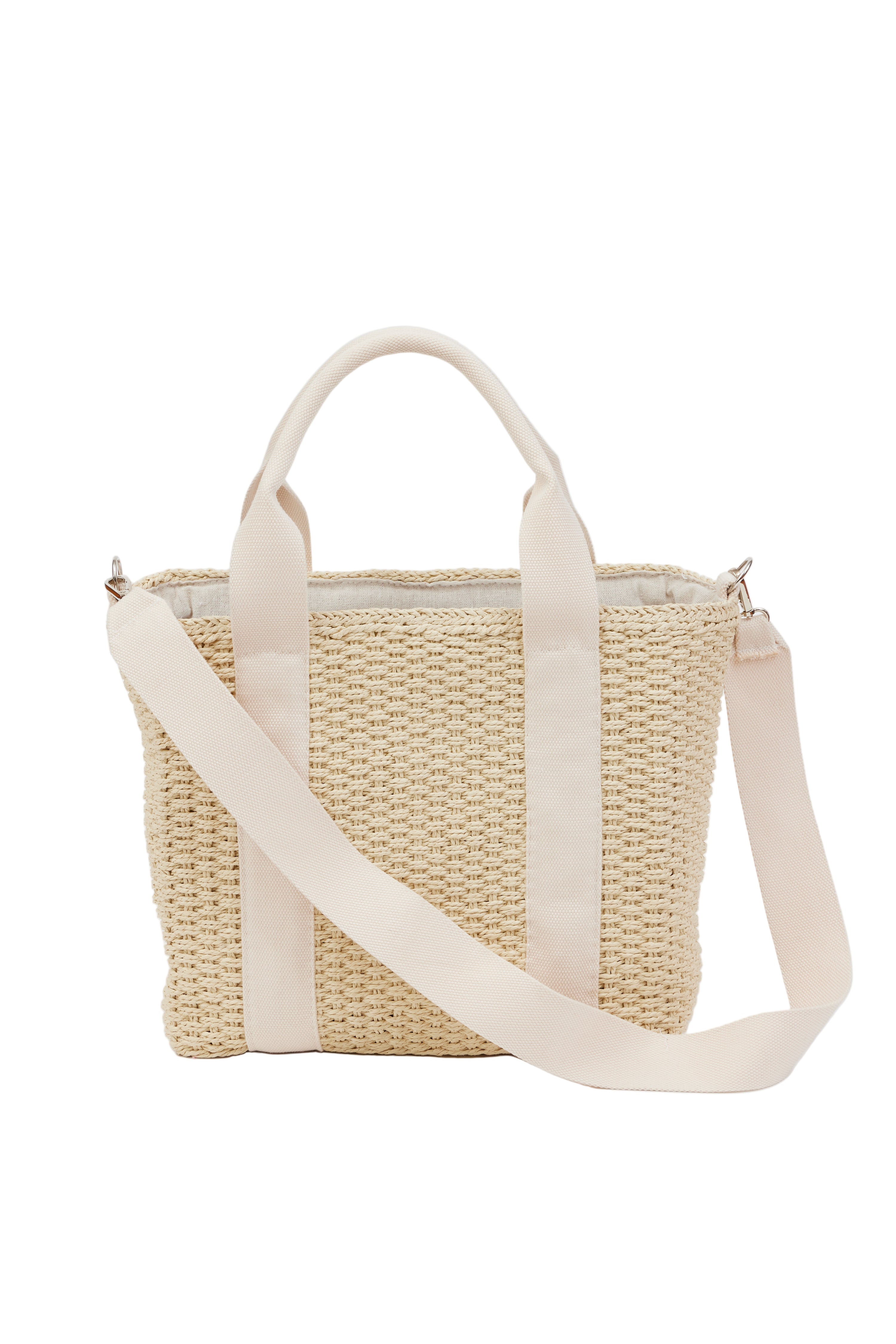 Modern Straw Cooler Tote