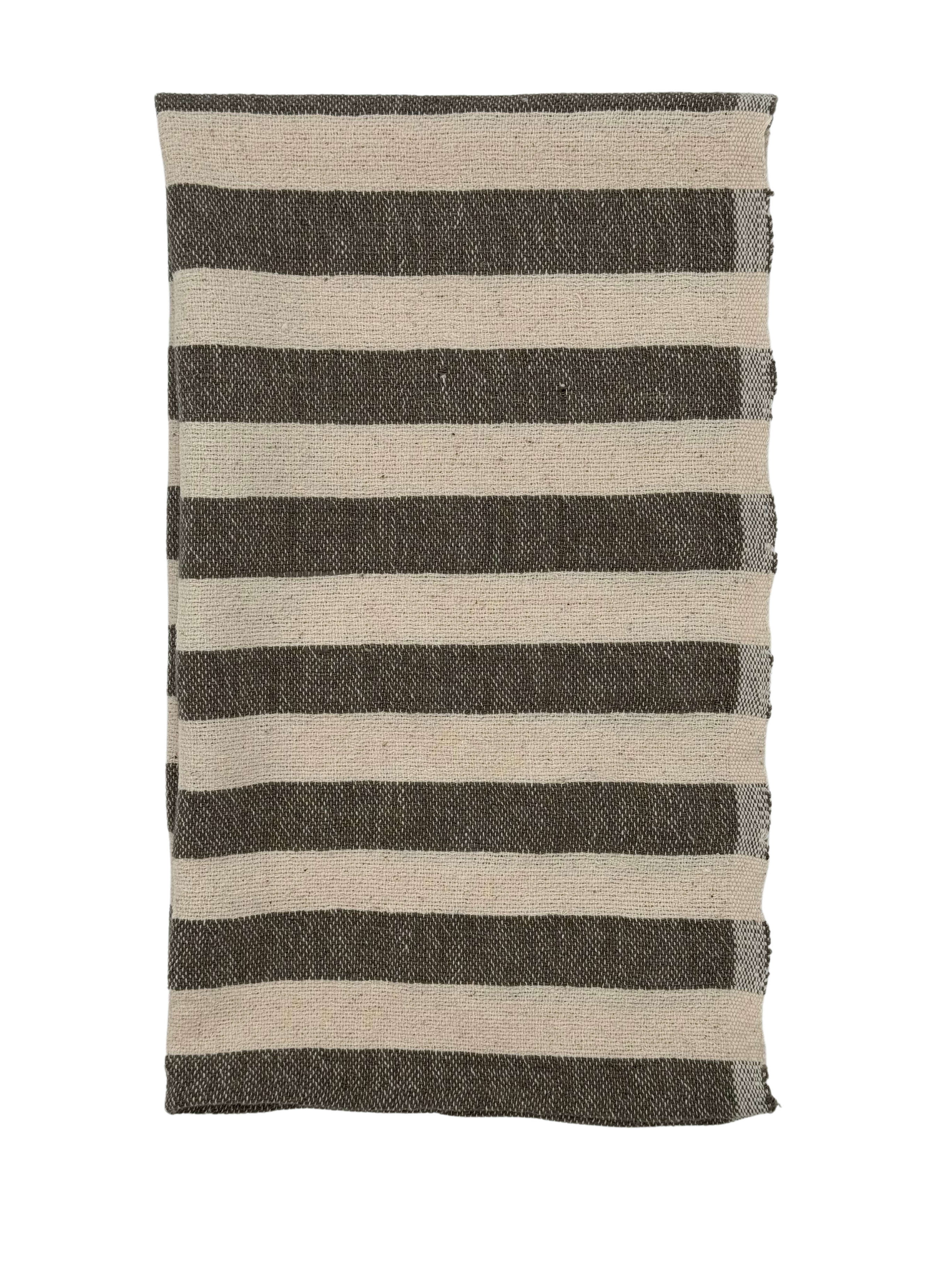 Hand-Woven Stripe Tea Towel