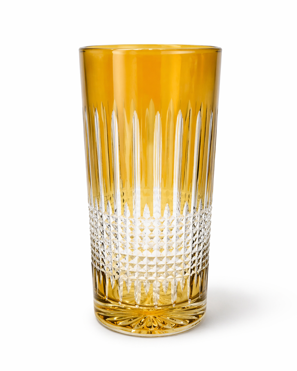 Miecz Crystal Red  Highball Glasses - Set of 2 yellow