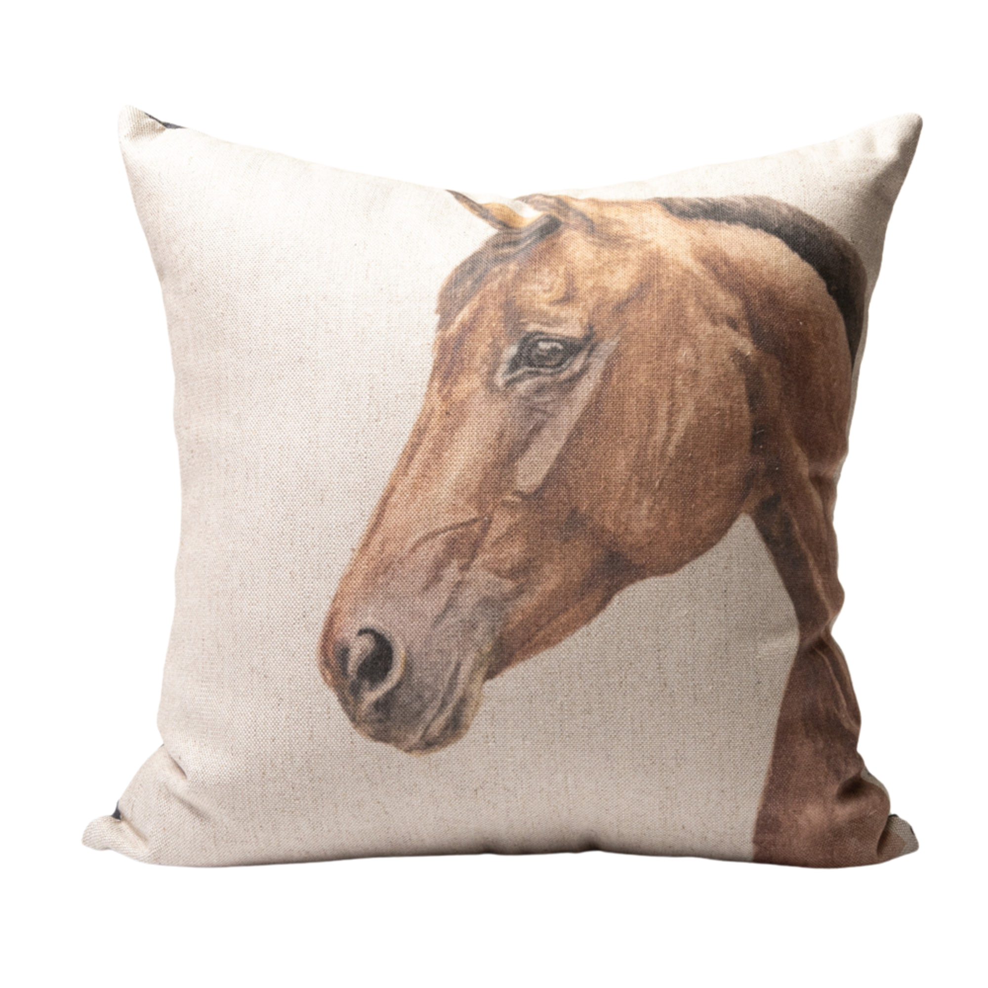 Horse Portrait Pillow