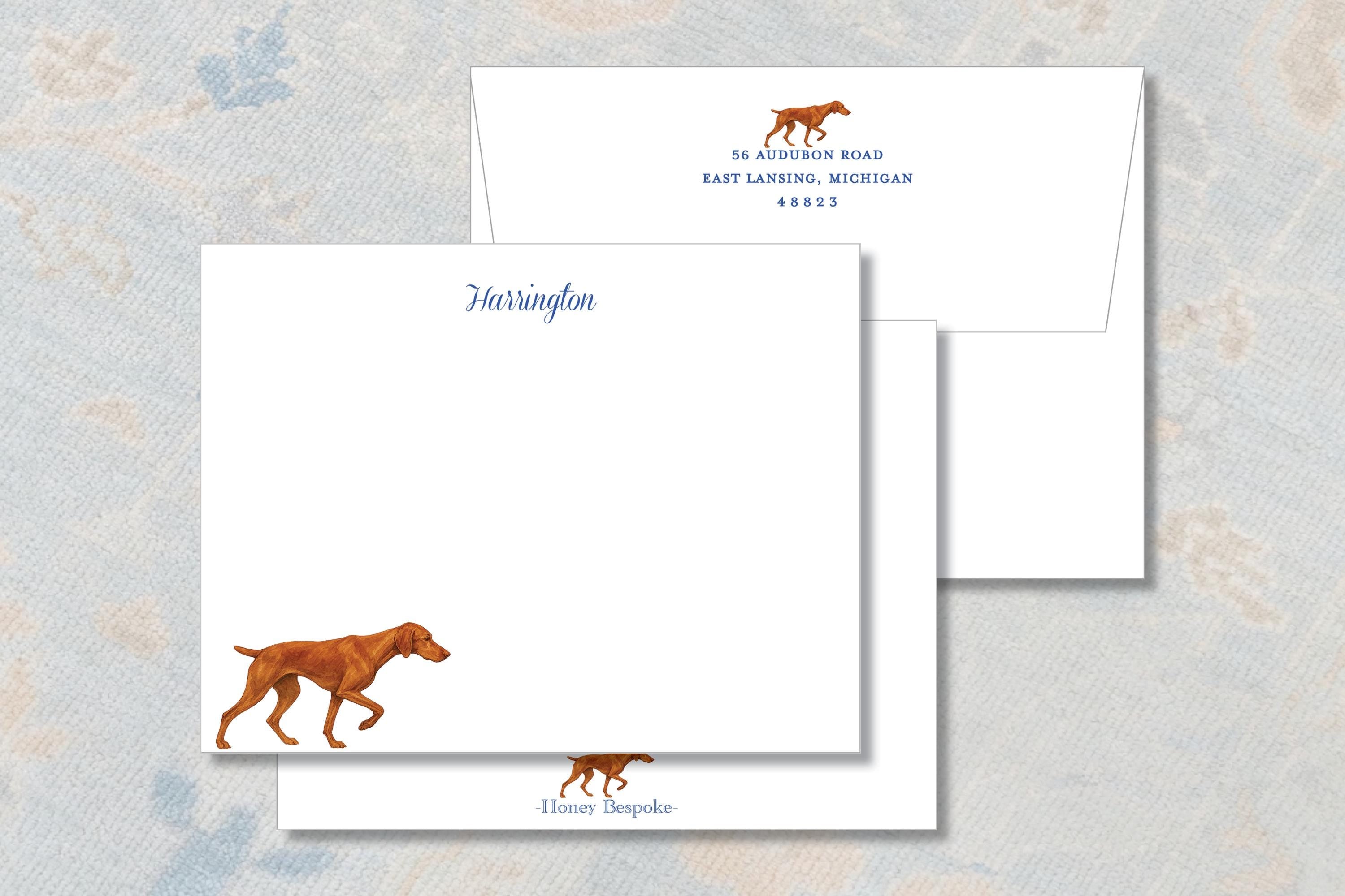 Vizsla Pointer Stationery
