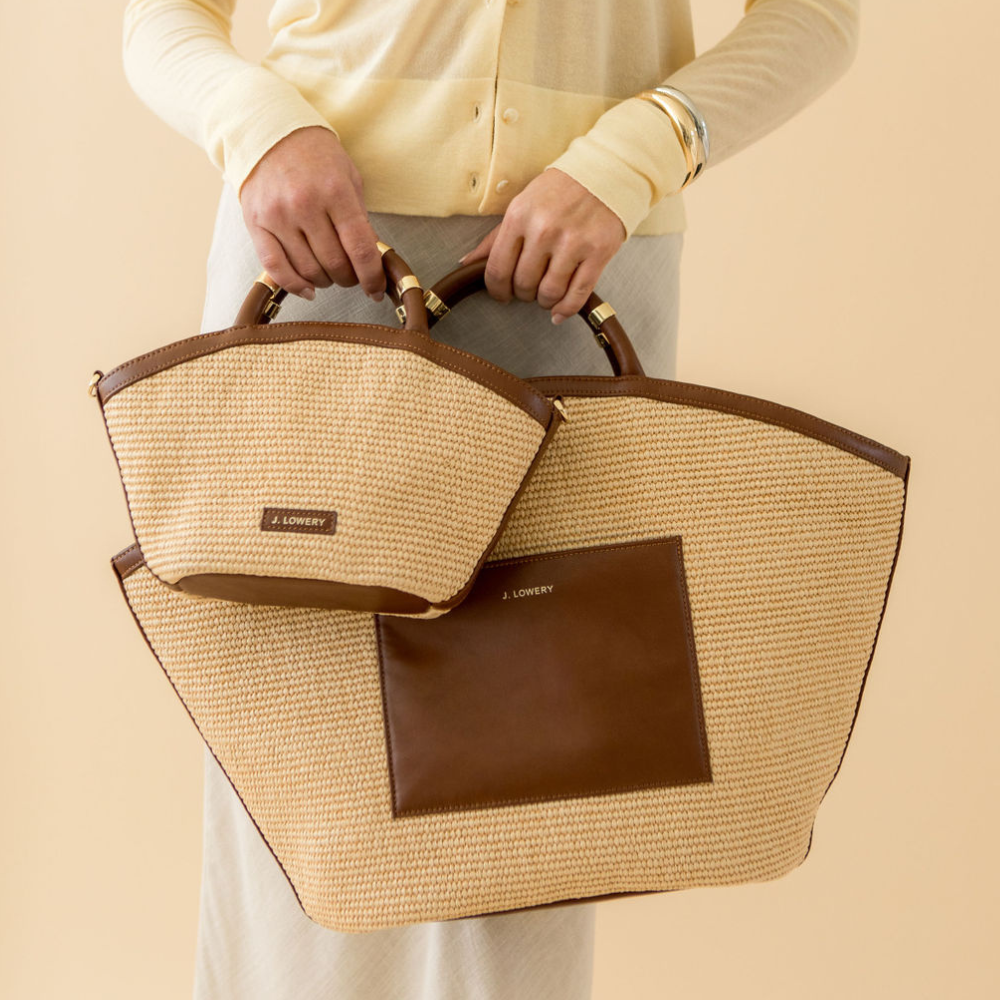 MINI TOTE | Raffia