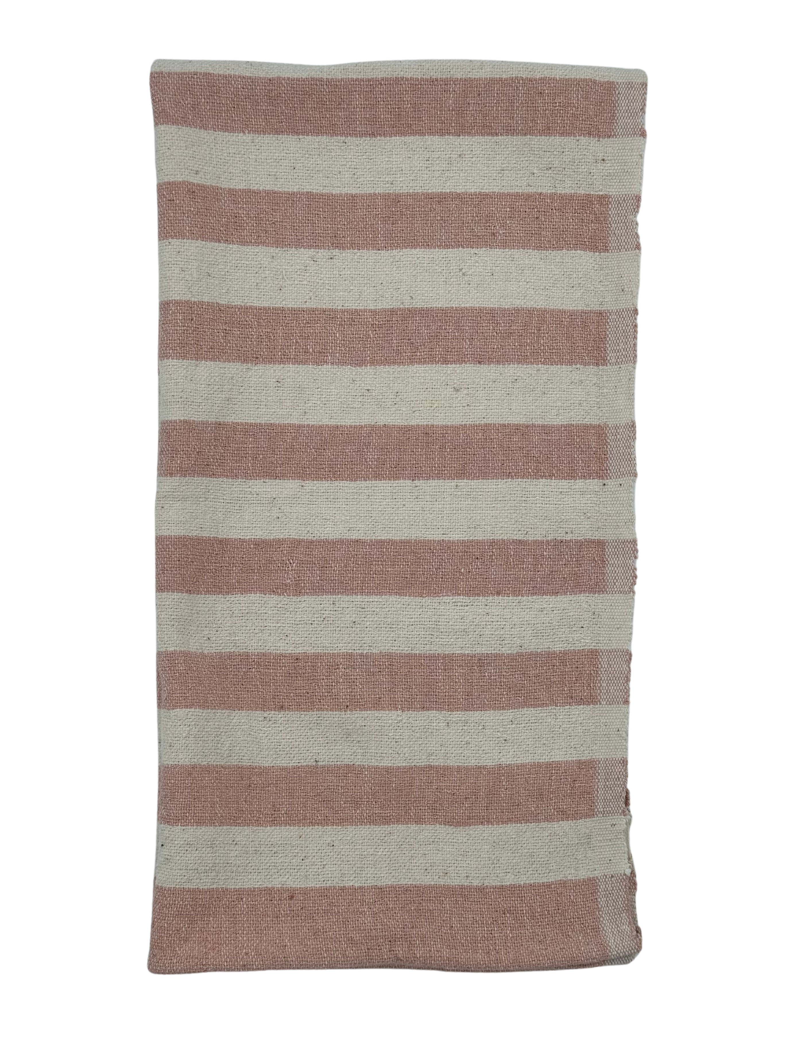 Hand-Woven Stripe Tea Towel