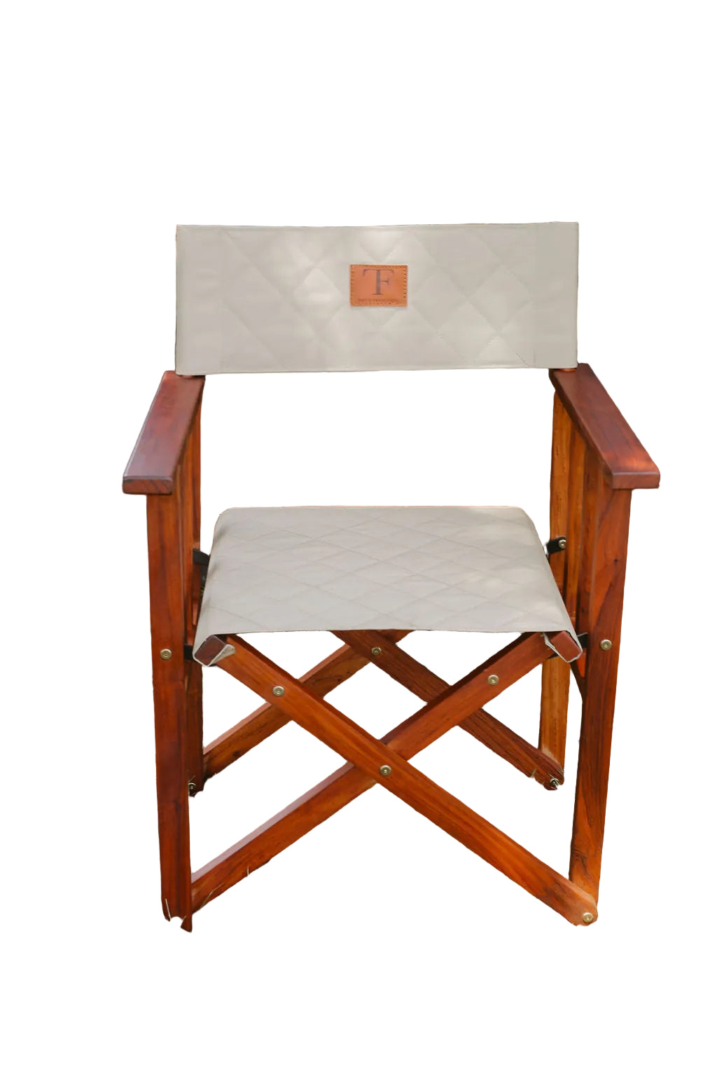 Safari Folding Teak Director's Chair - Ripstop Sand
