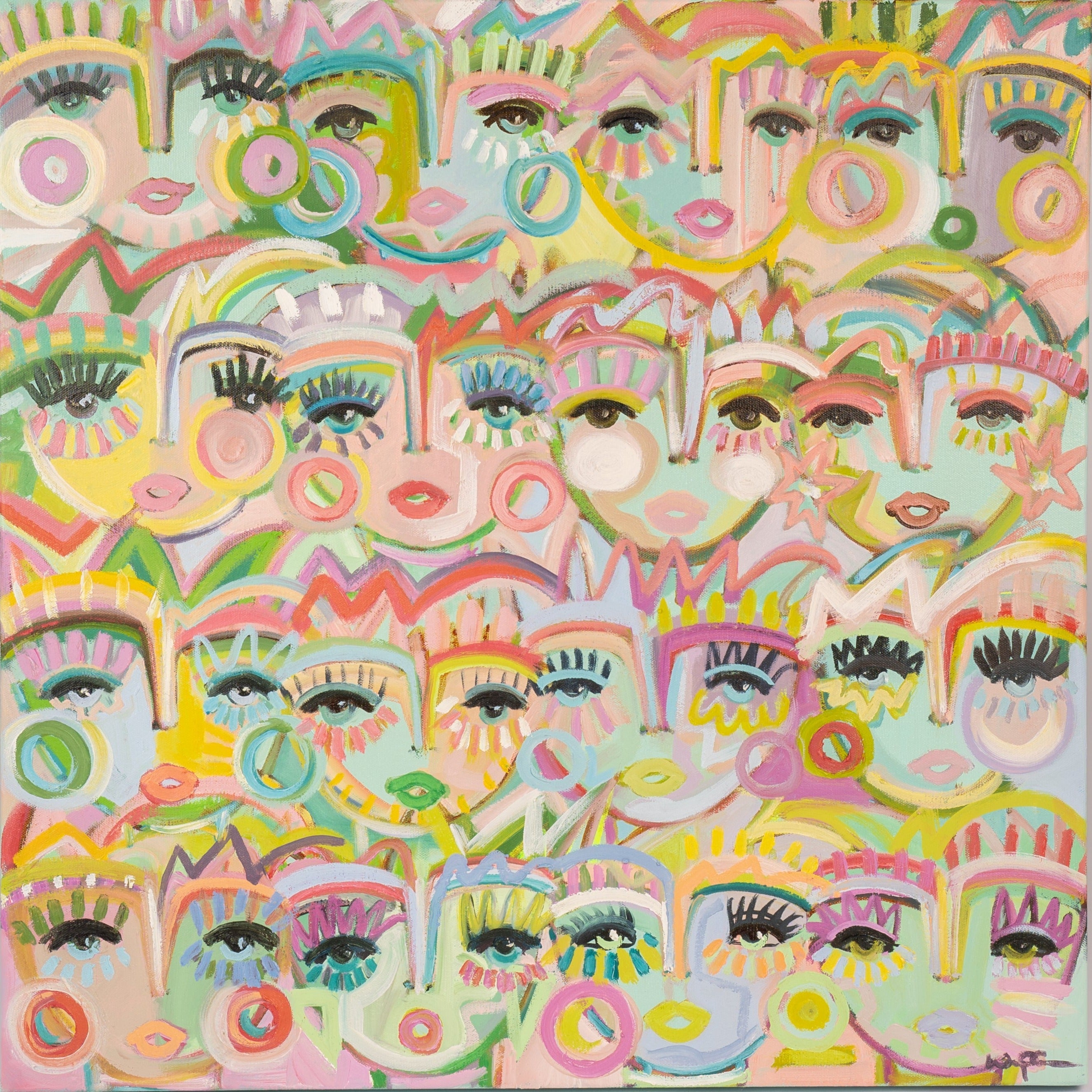 The Louise in Silver and Lime