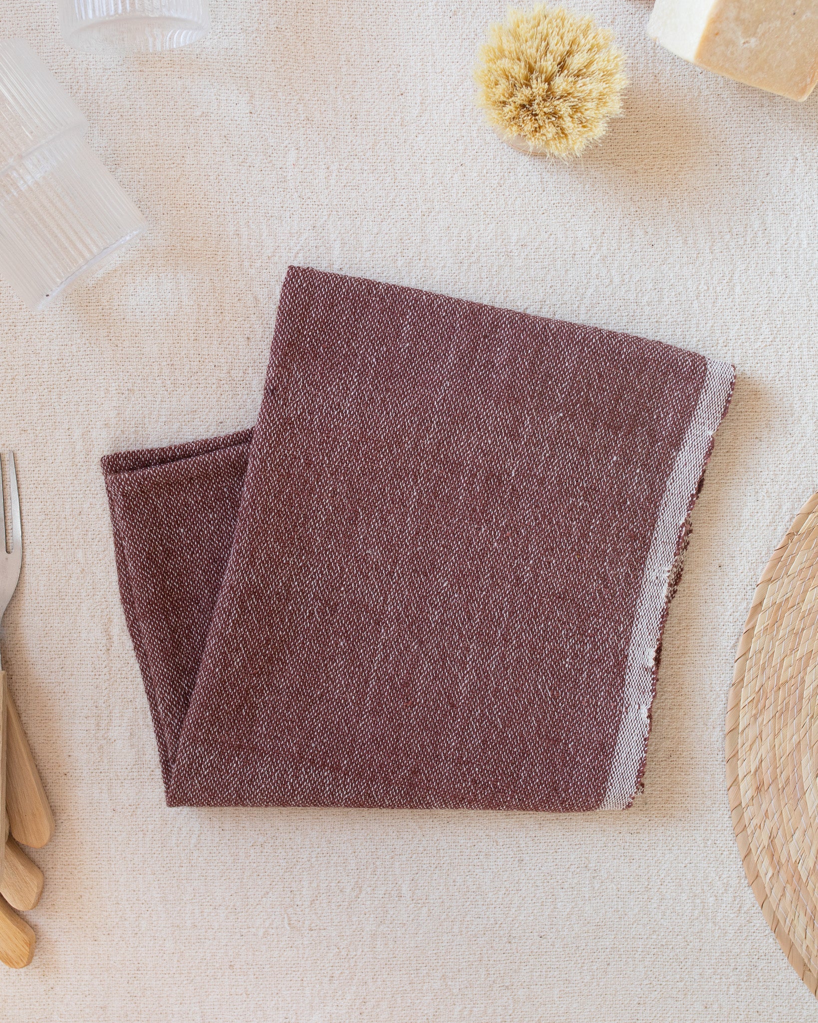 Chocolate Hand Towel