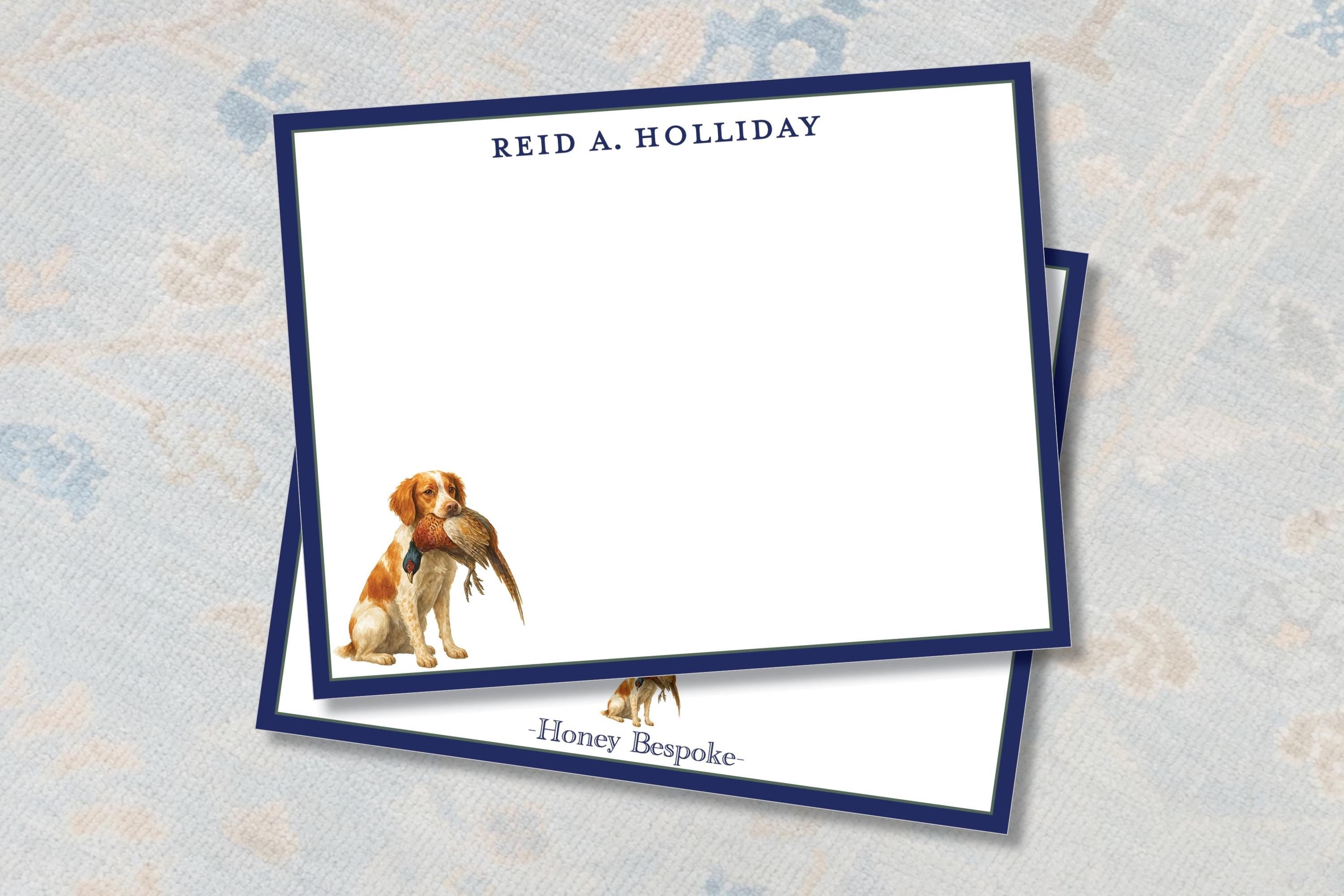 Brittany Spaniel Stationery