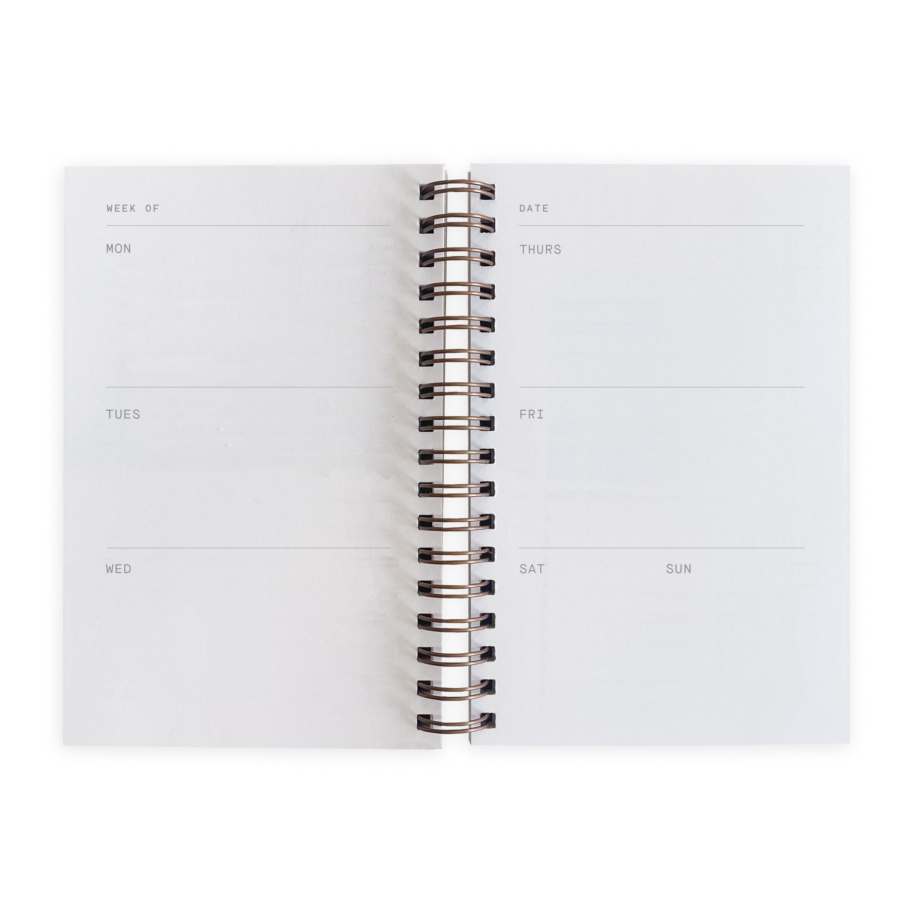 Indigo A6 Weekly Undated Planner