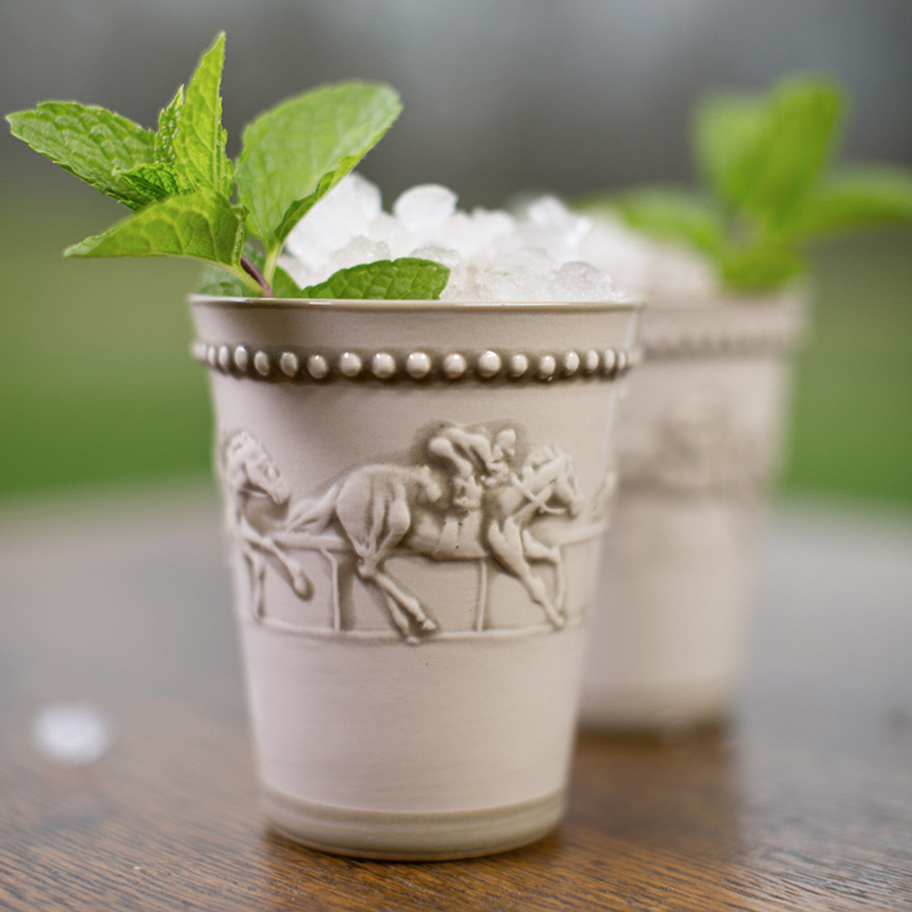 Embossed Running Horse Julep Cup
