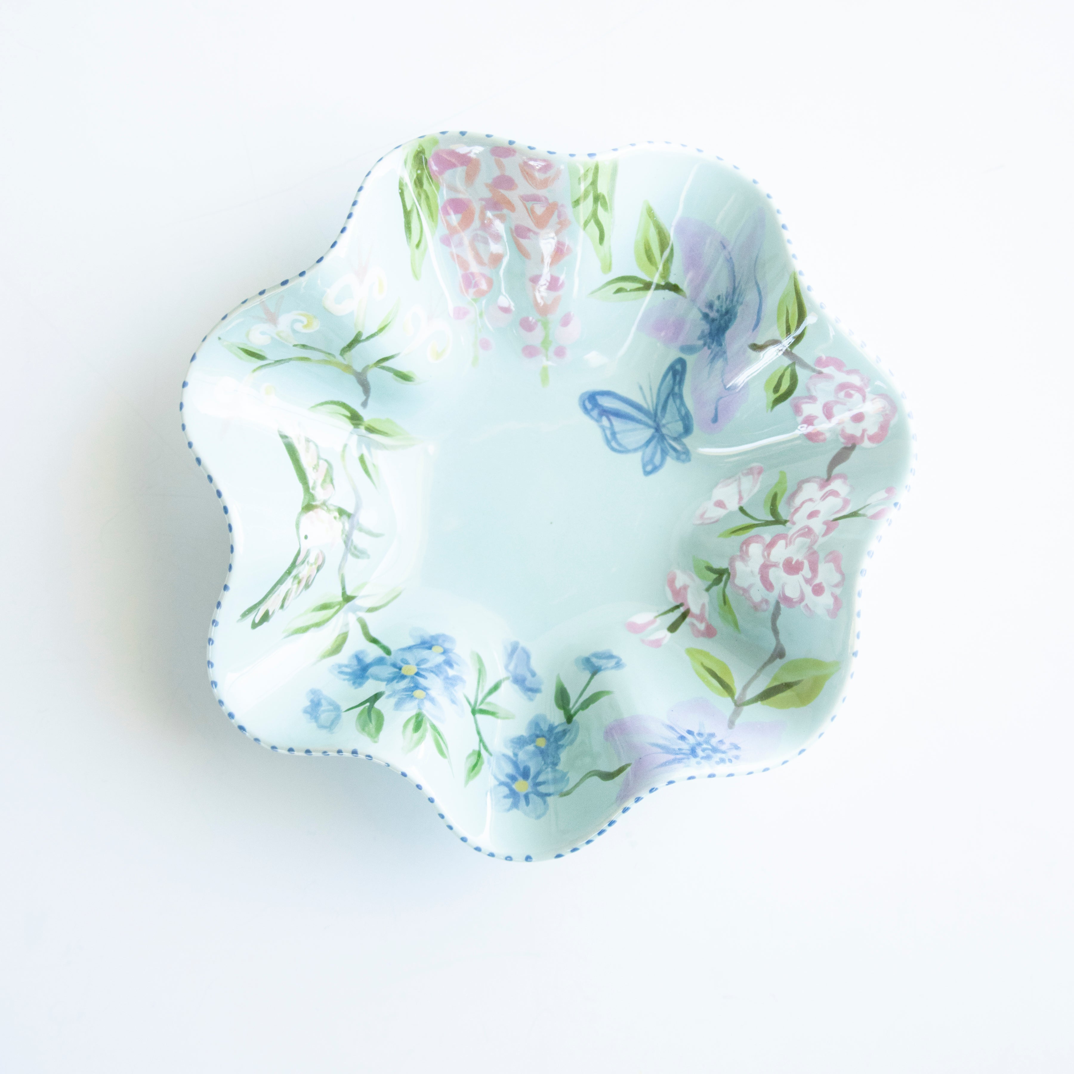 Alene Southern Chinoiserie Wavy Bowl