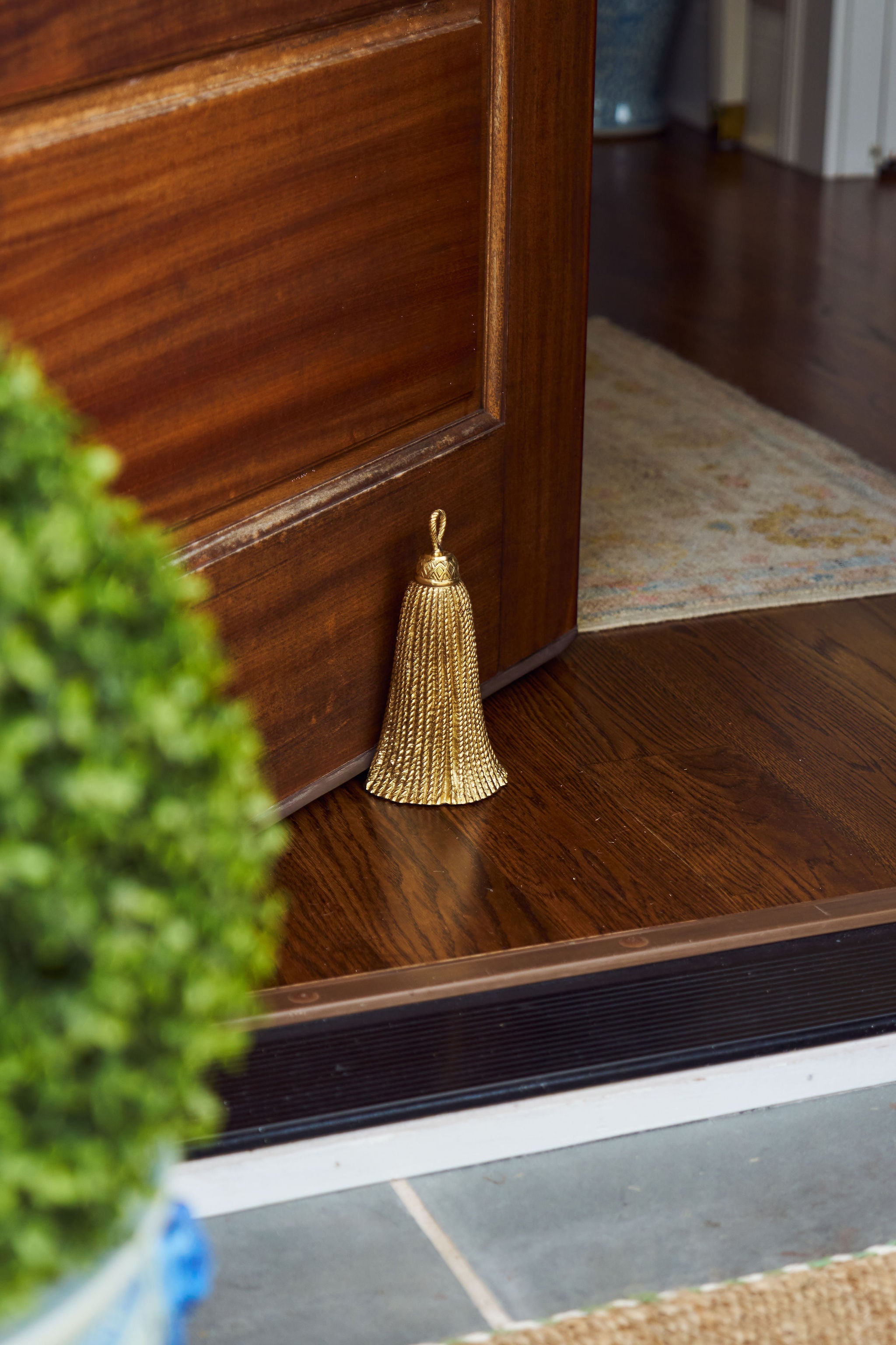 Brass Tassel Door Stopper