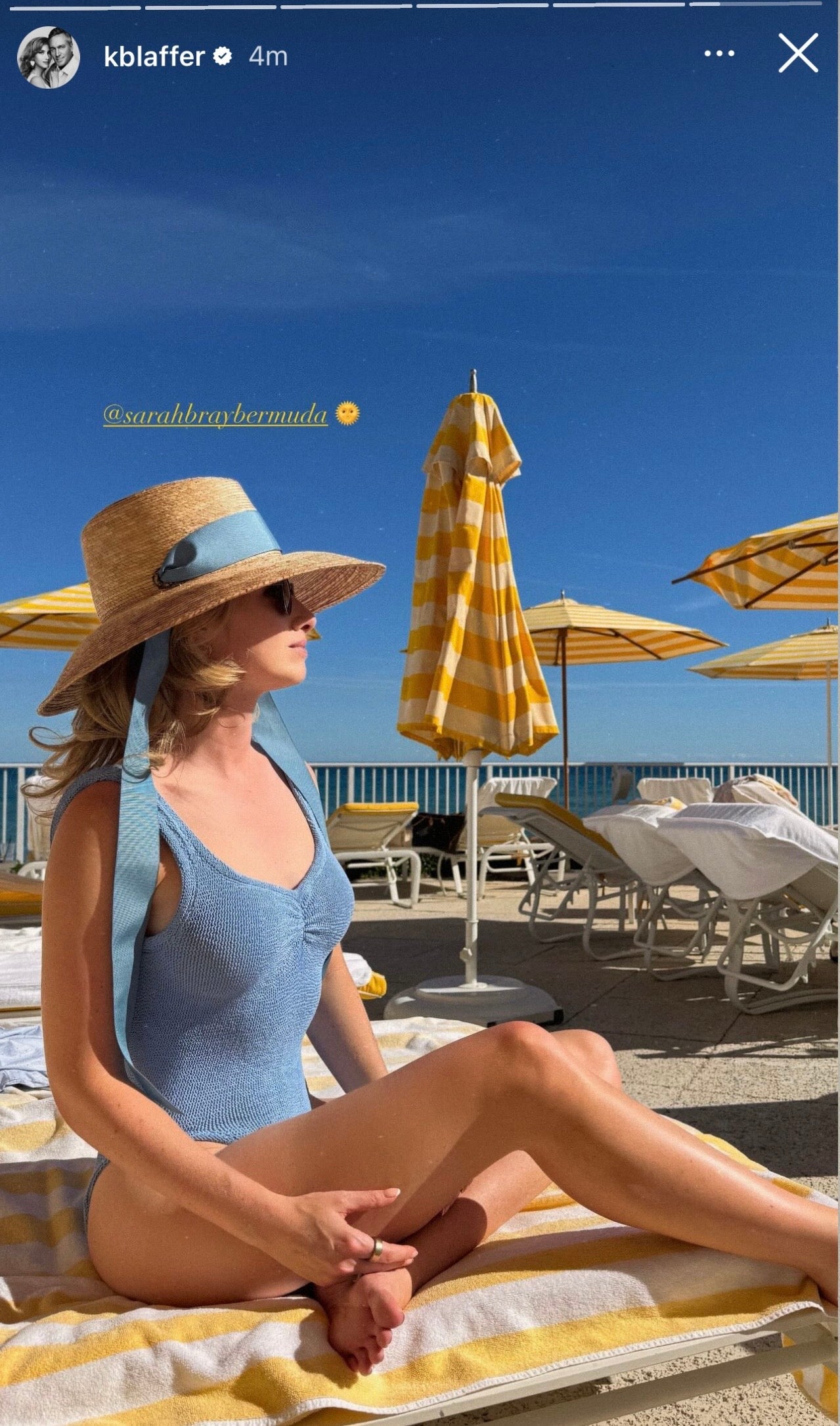 Wildflower Sun Hat - Cornflower Blue Paracord Lanyard with Wood & Jade Toggle Beads