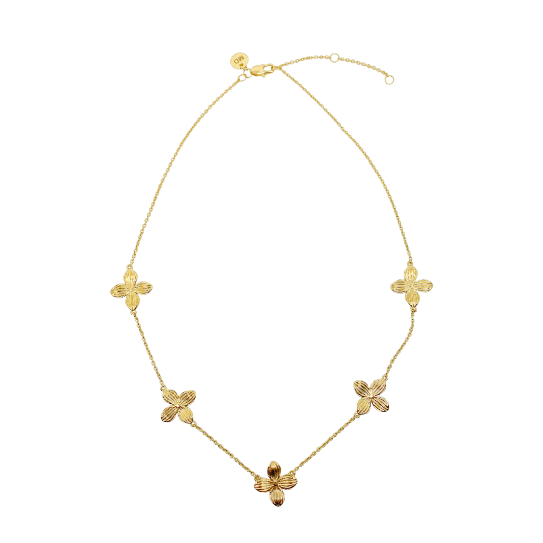 Bloom Multi Flower Necklace