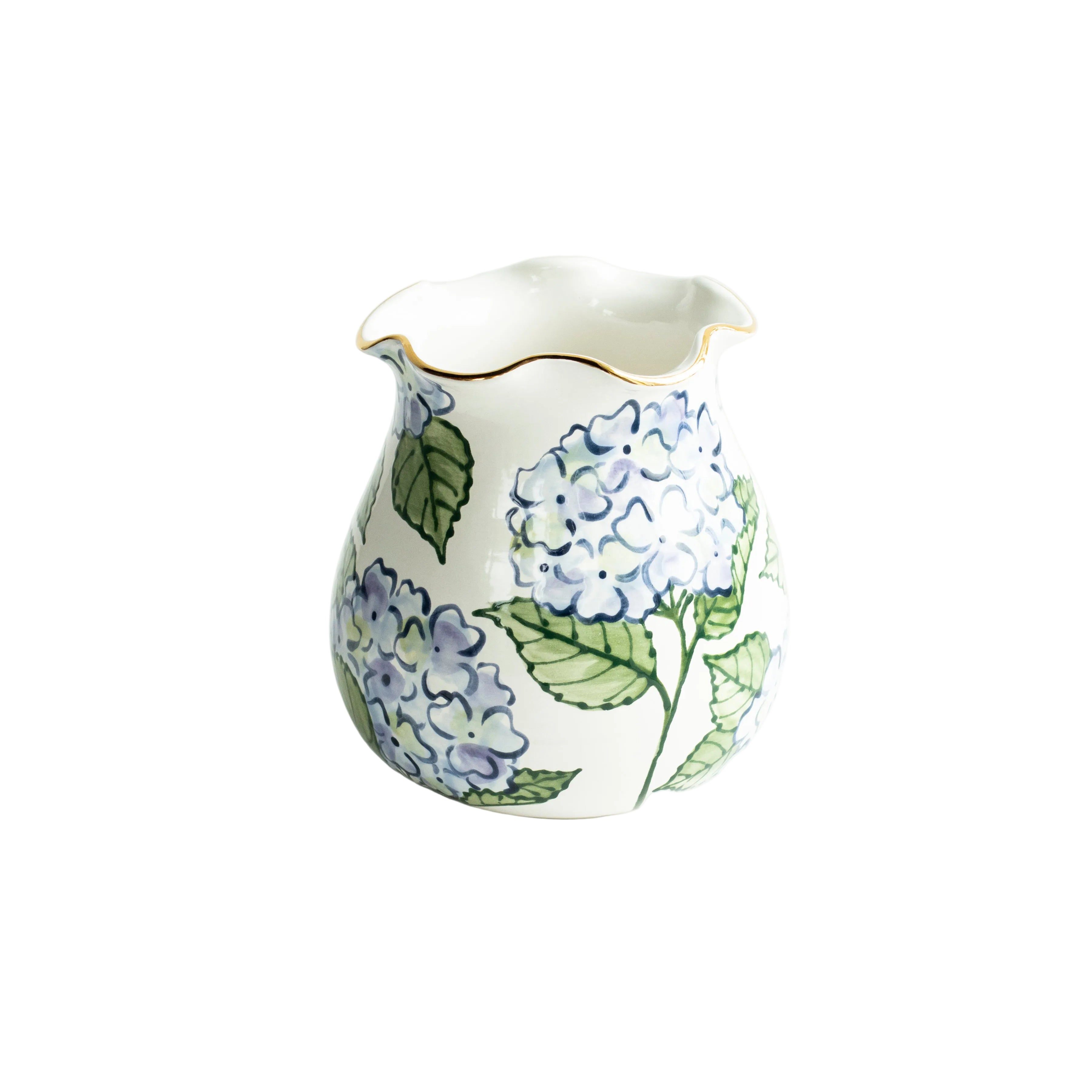 Blue Hydrangea Bouquet Vase