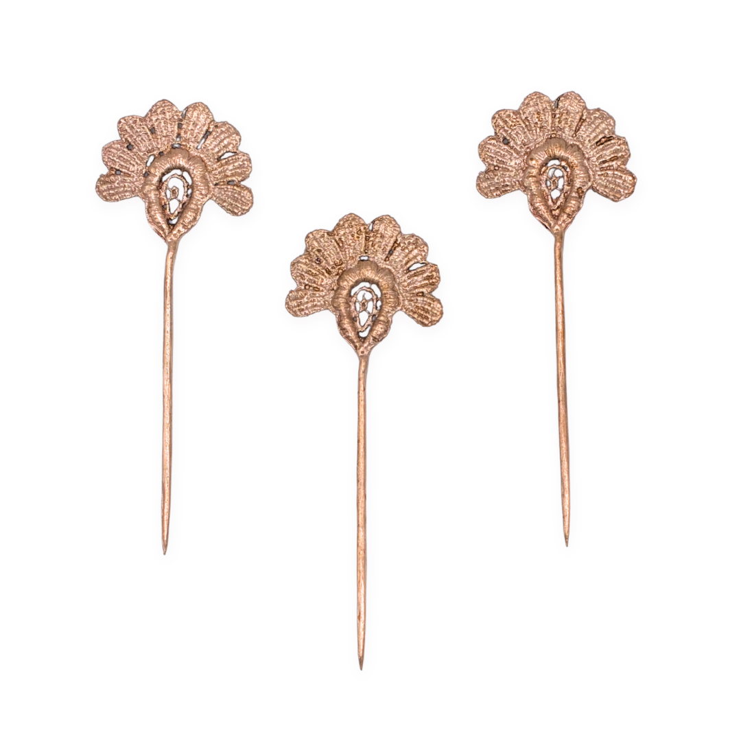 Bronze Fan Cocktail Pick