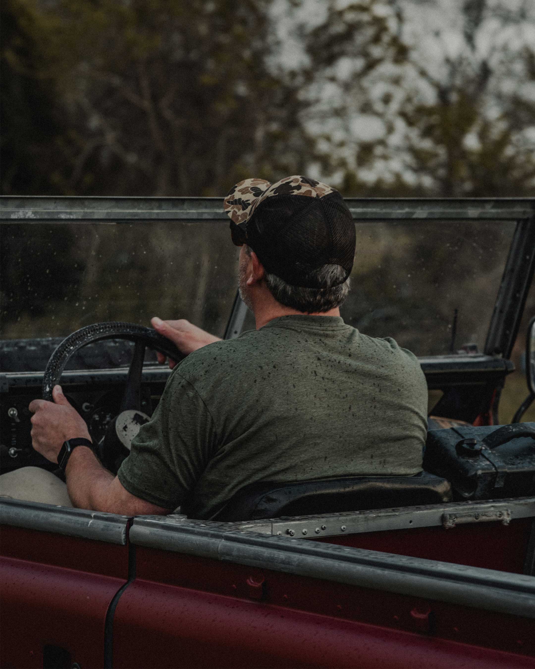 Arthur Snapback Hat in Original Camo