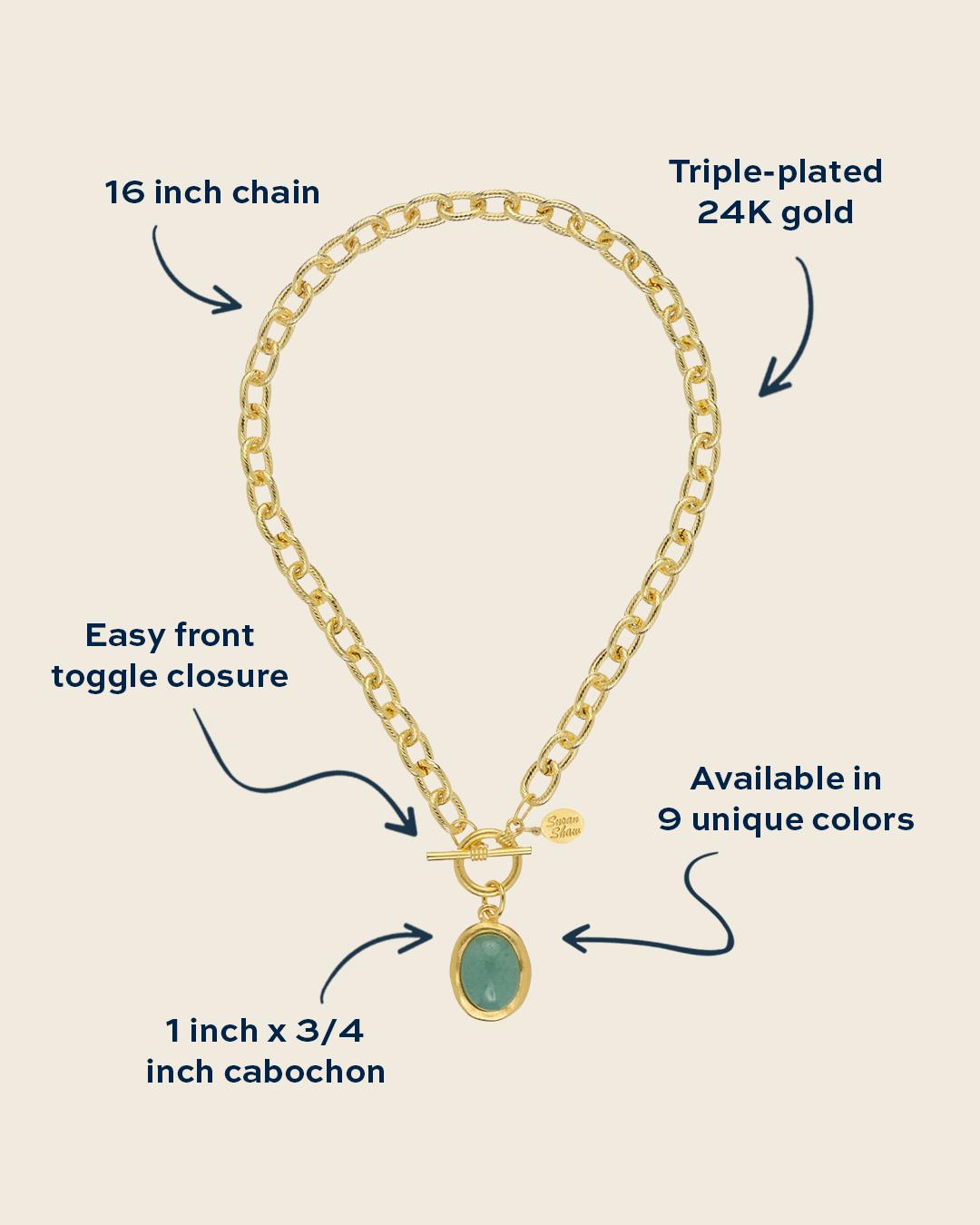 Caroline Toggle Necklace