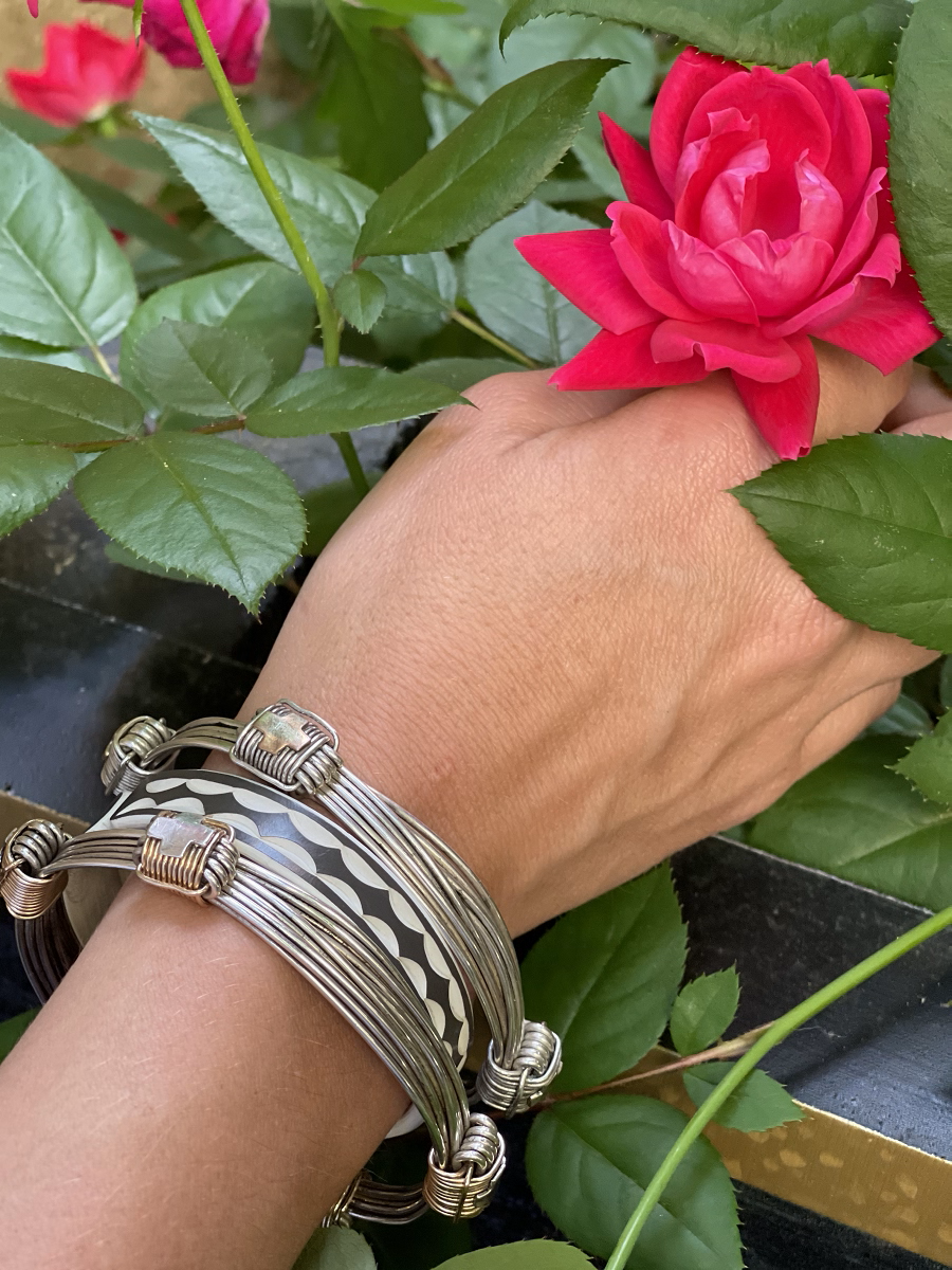 Safari Four Knot Bracelet in Silver