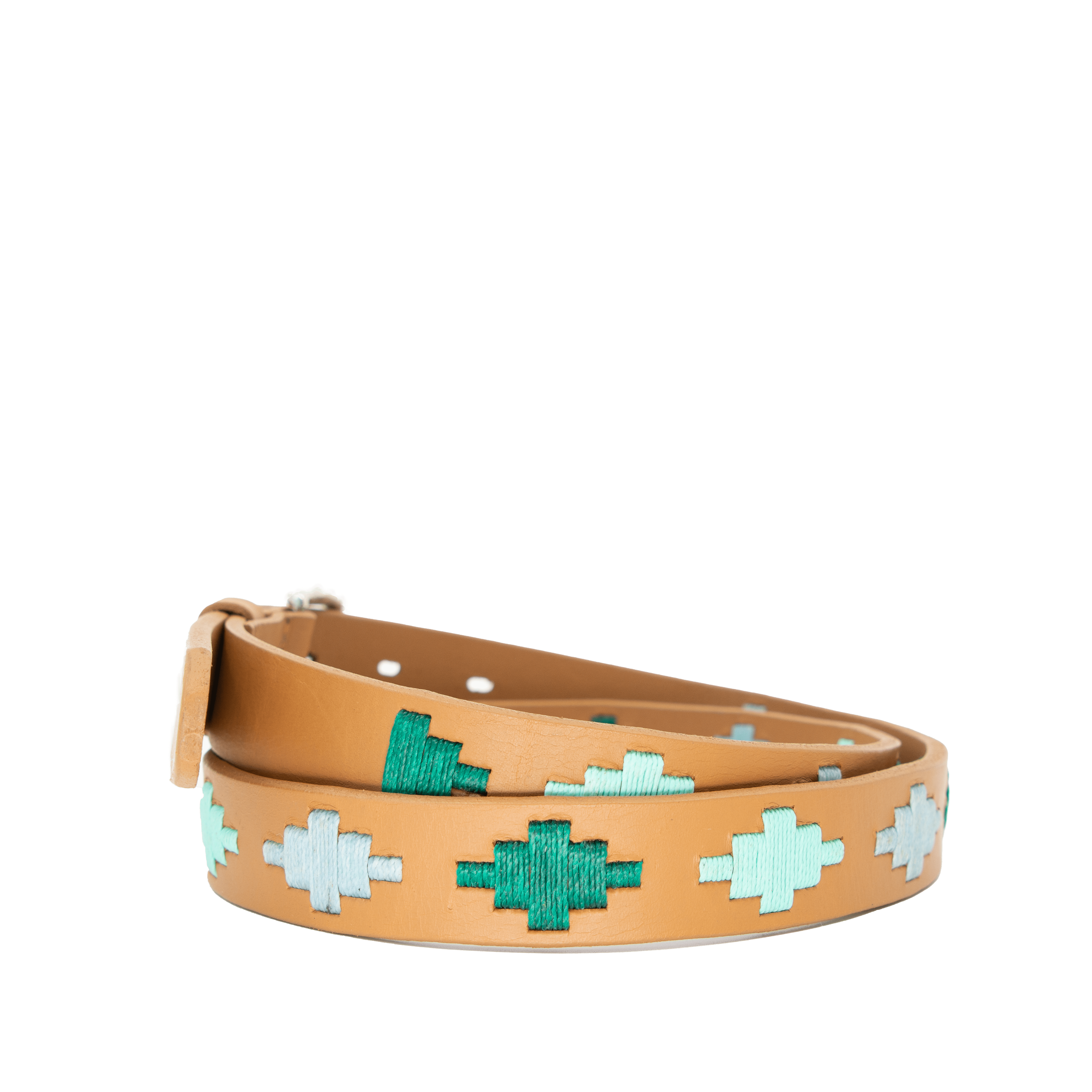 Limited Edition: Diamante Azul Women's Polo Belt - Thin