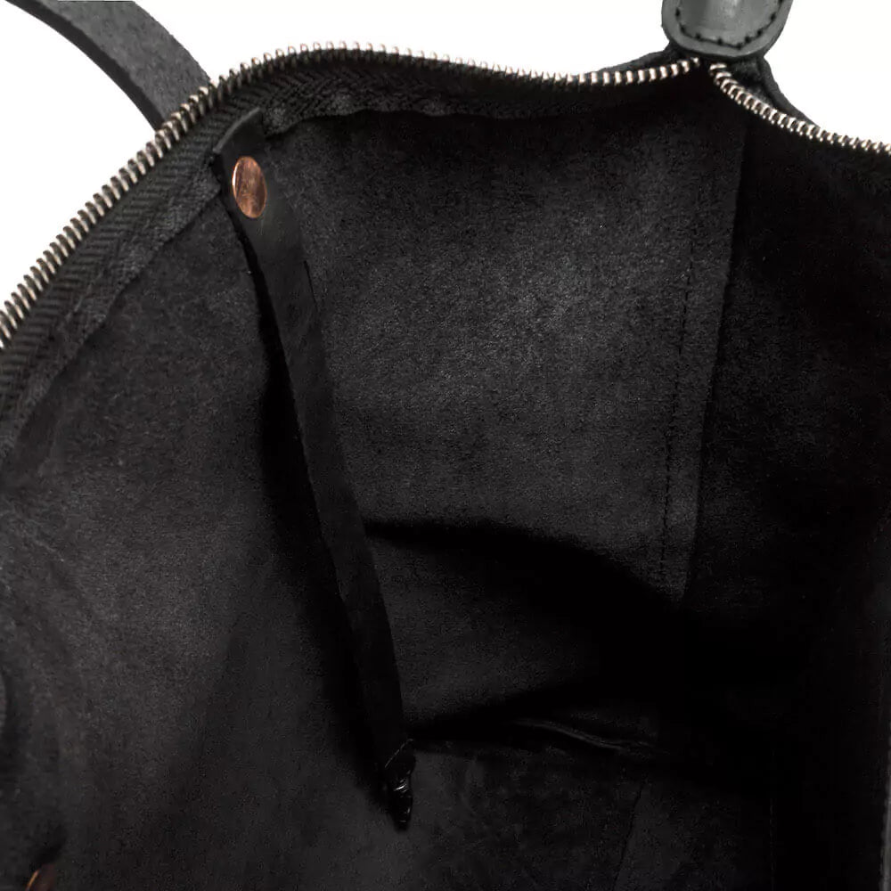 Eden MEDIUM Leather Tote Bag - Zippered