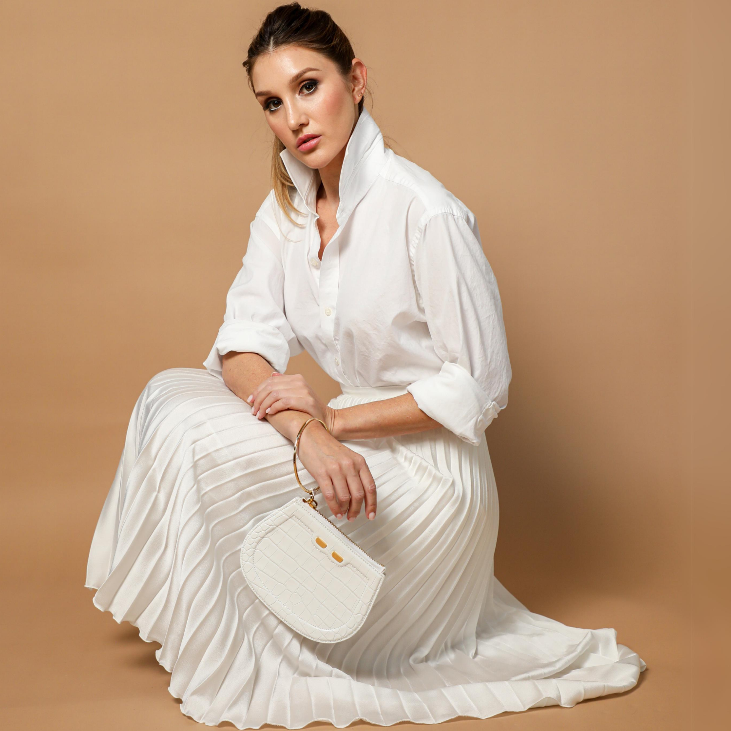 Ellie Bangle in Gold