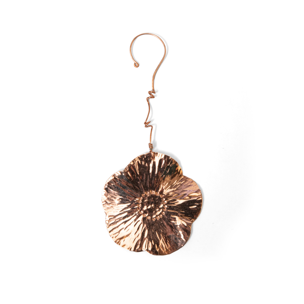 Copper Flora Ornament