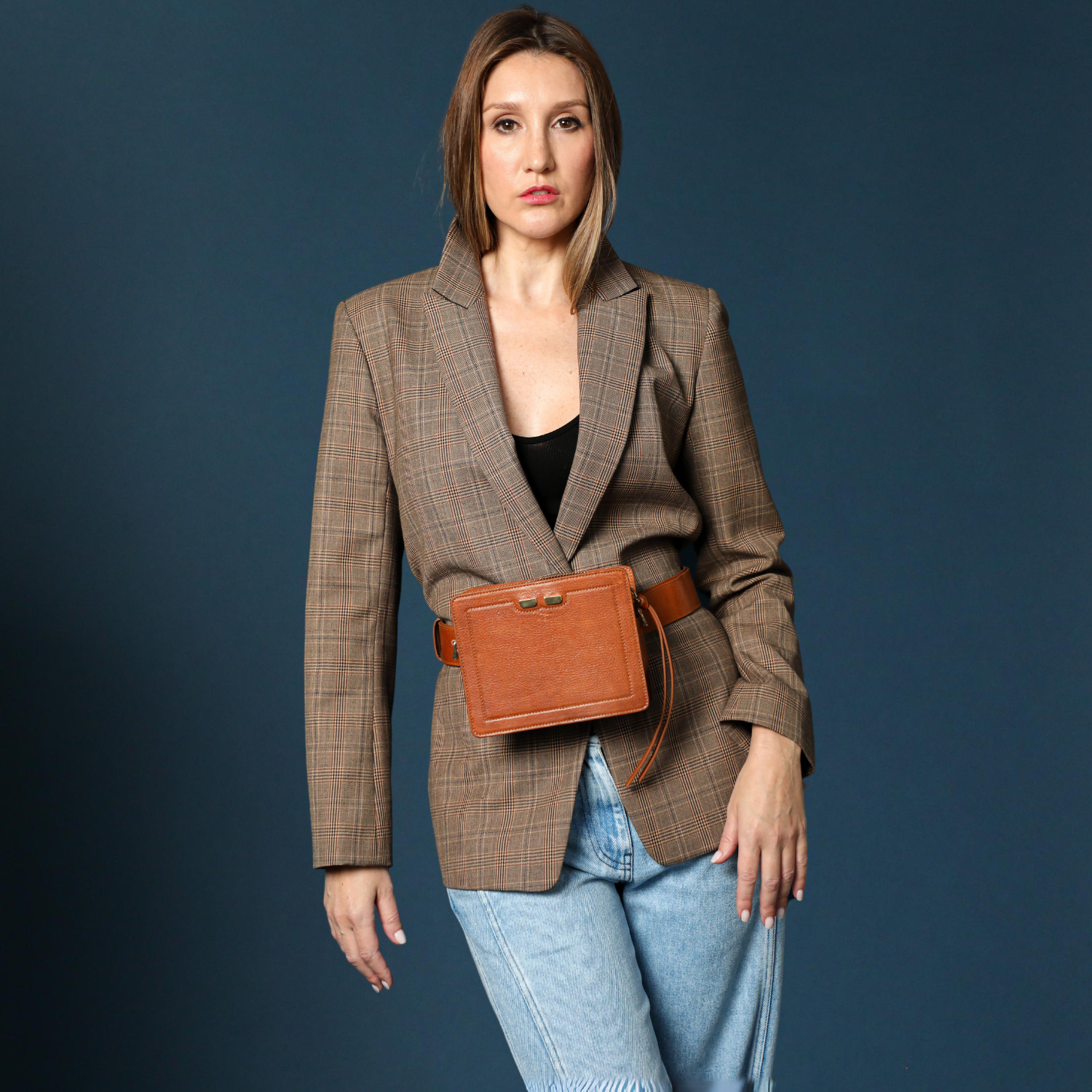 Fairfax in Metallic Gold Croc