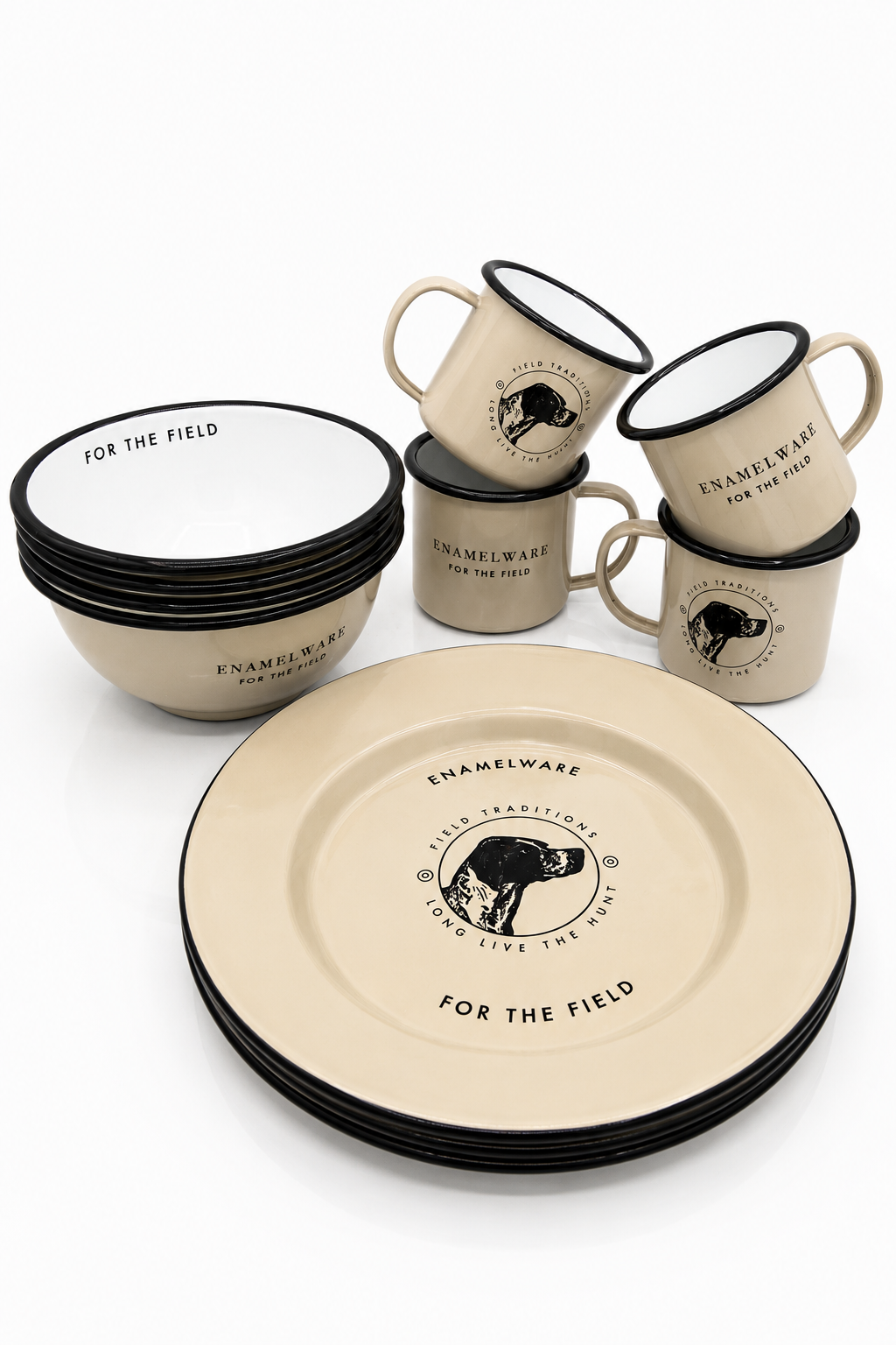 Field Traditions Enamelware Set of 4