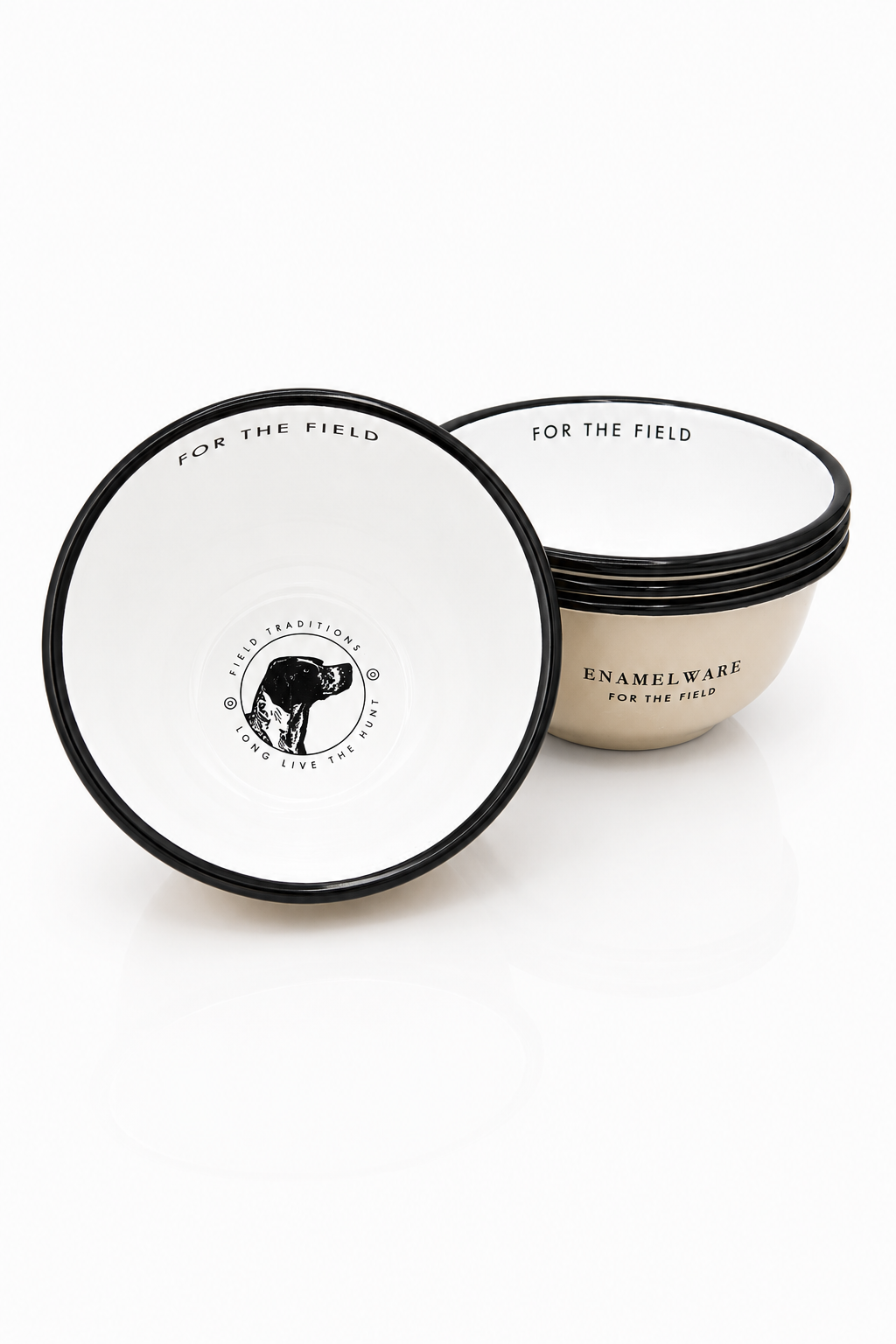 Field Traditions Enamelware Bowls - Set of 4