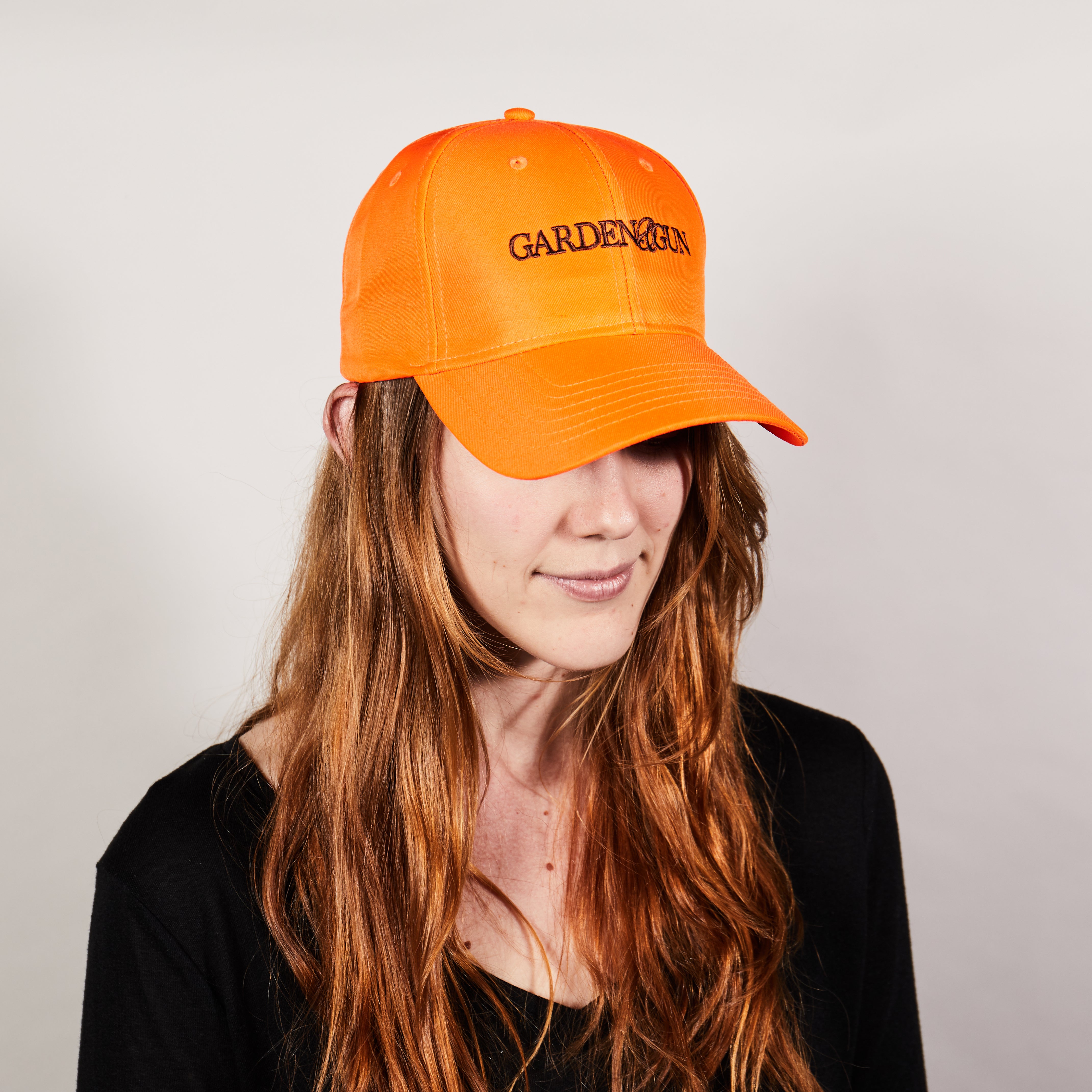 Blaze orange baseball hat online