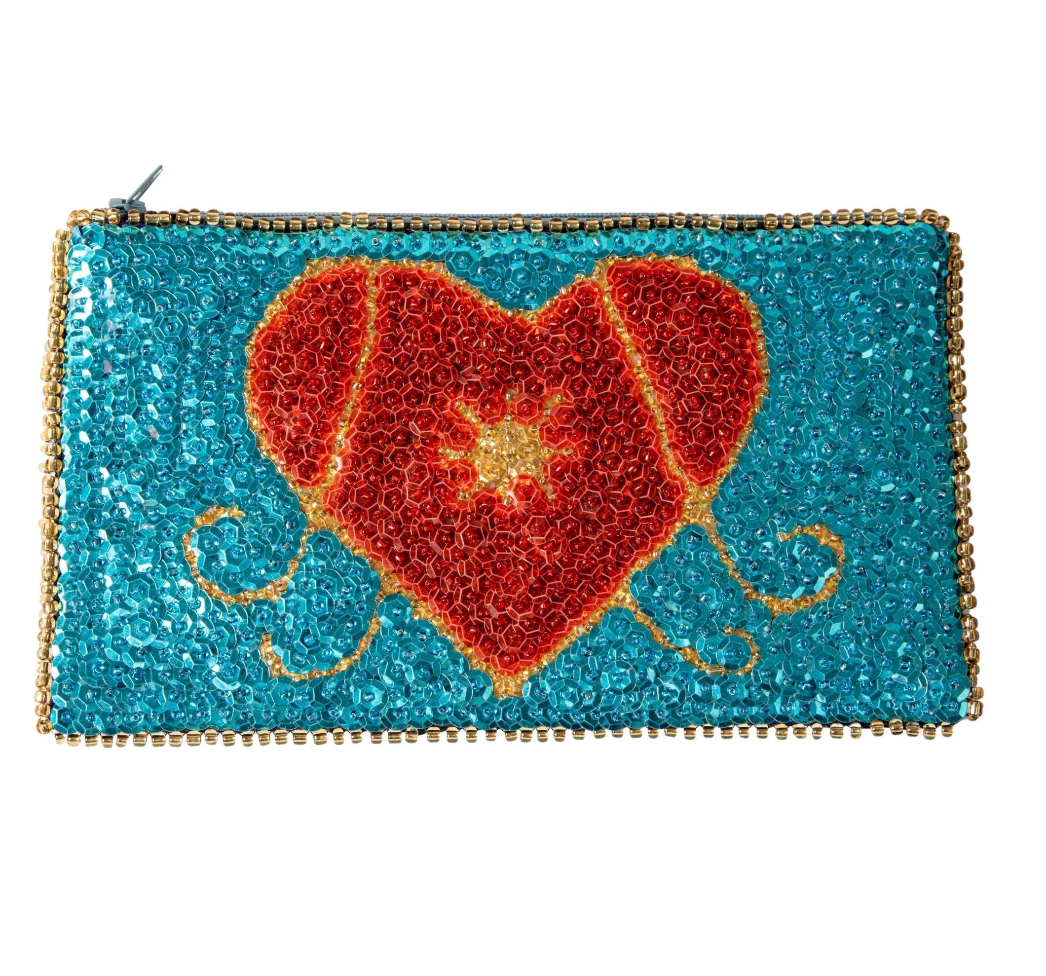 Erzulie Haitian Beaded Clutch