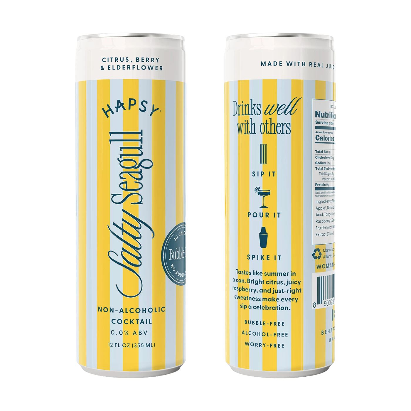 Salty Seagull Alcohol-Free Cocktail