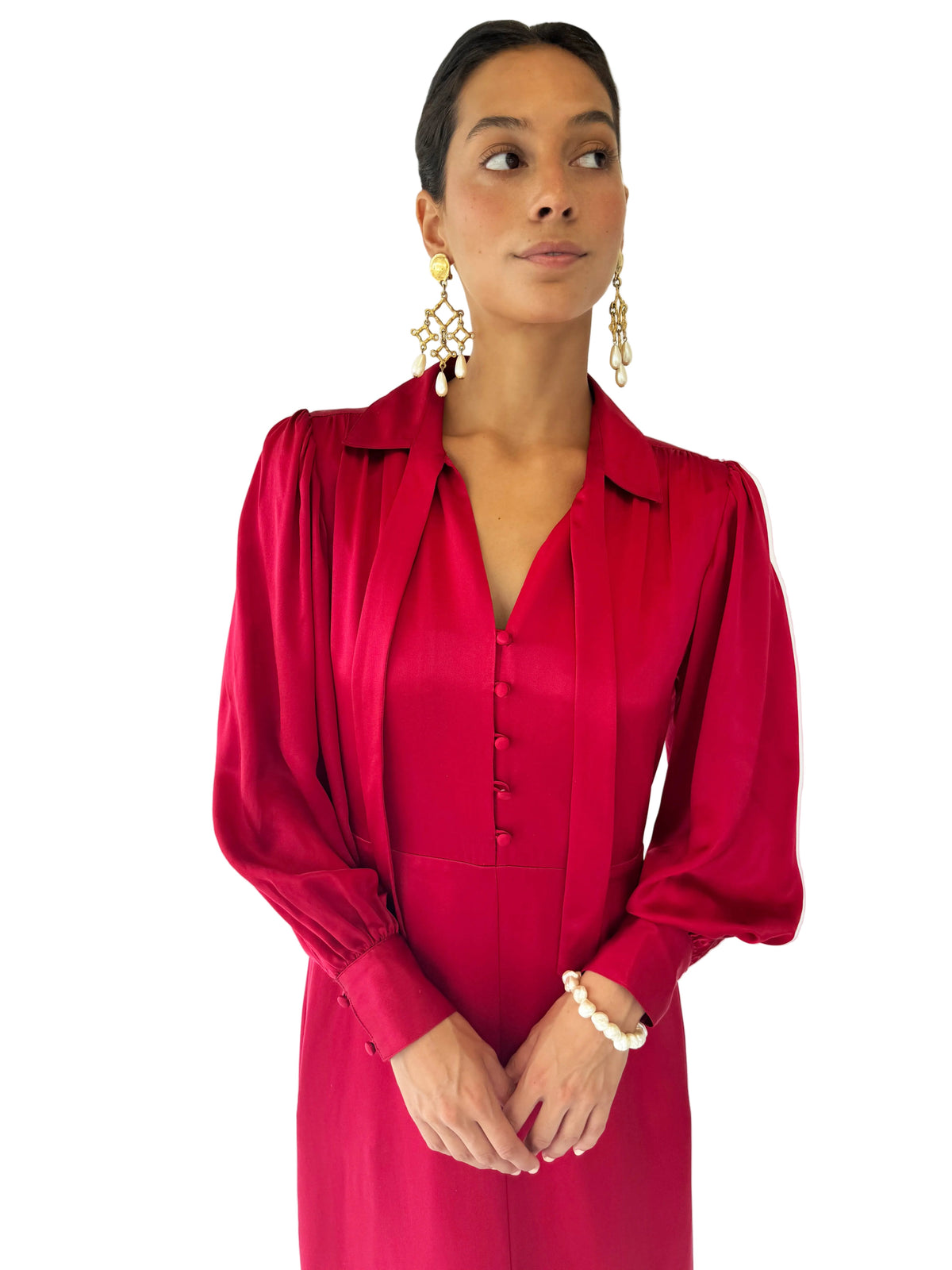 Samantha Silk Dress