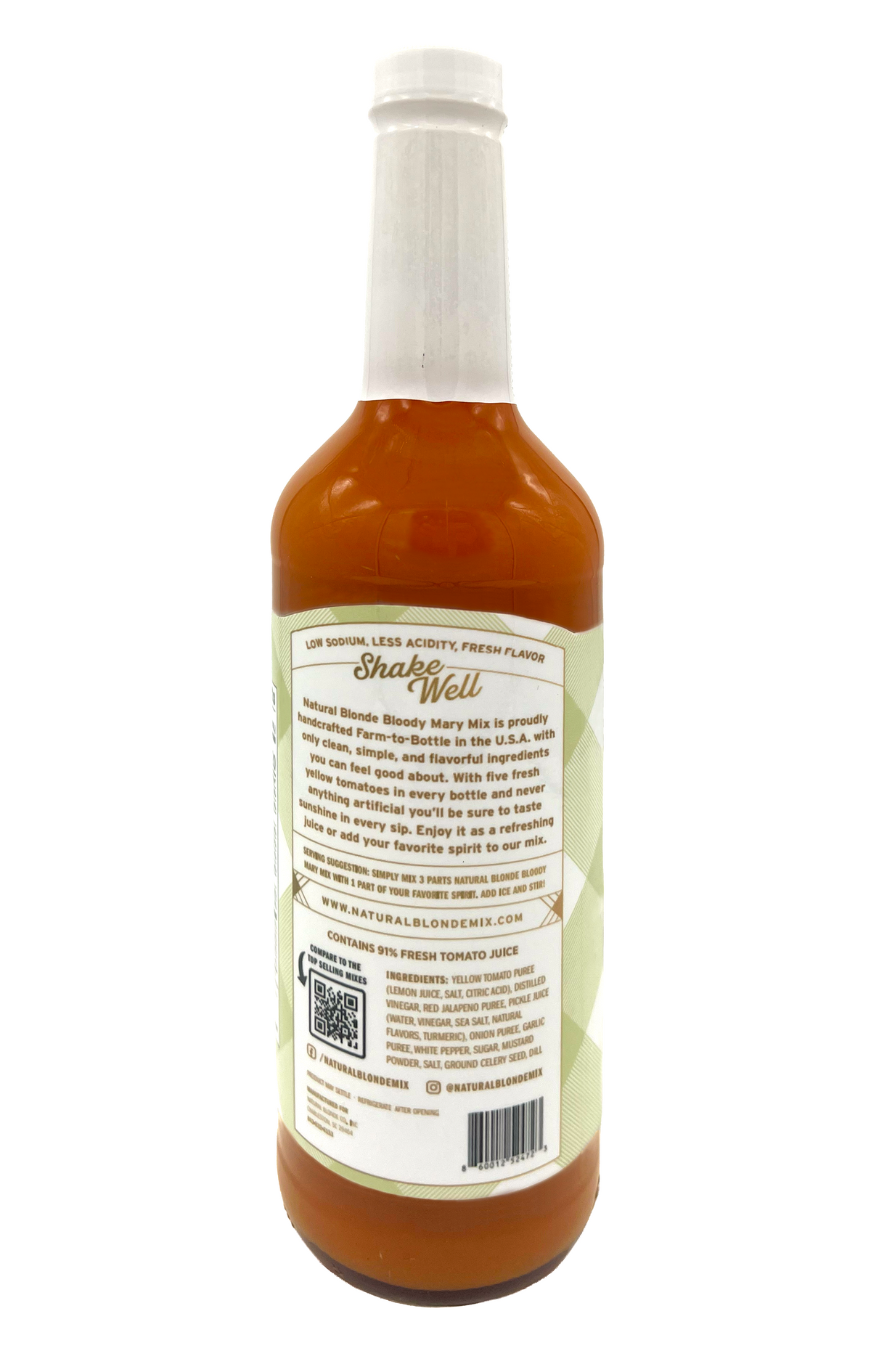 Natural Blonde Dill Pickle Bloody Mary Mix -  750 ml