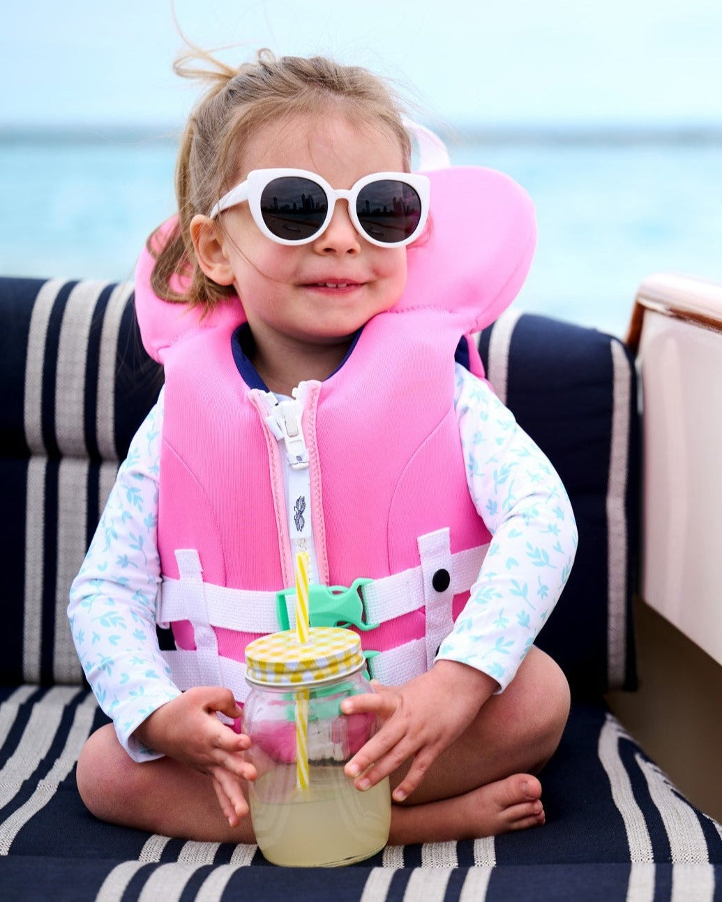 Pink USCG Life Jacket (0-30 lbs)