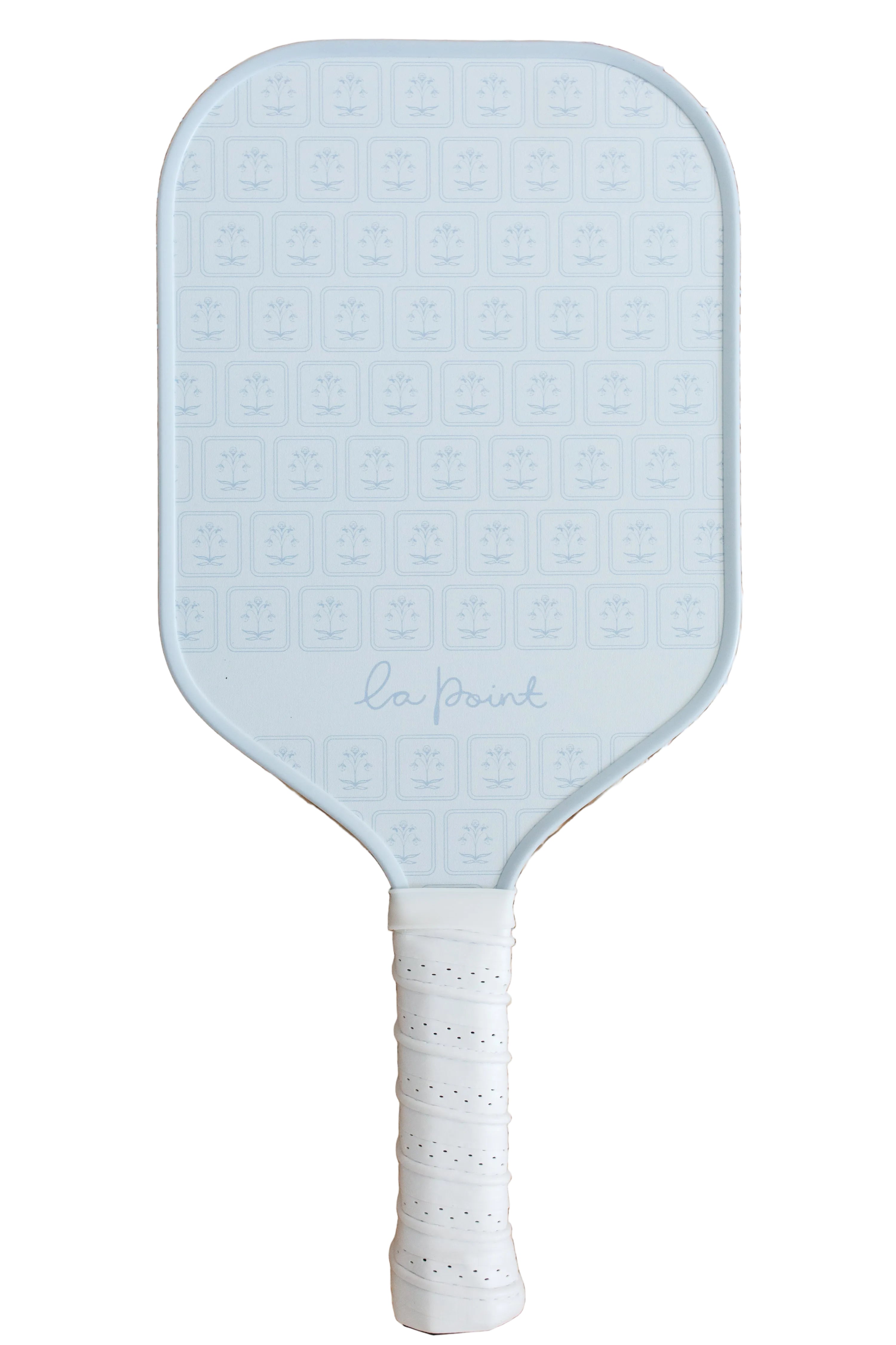 the pretty pro - pale blue blockprint