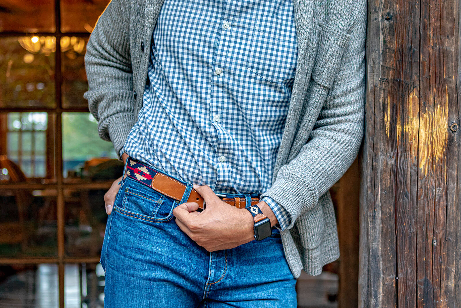 Lago Carrera Woven Belt