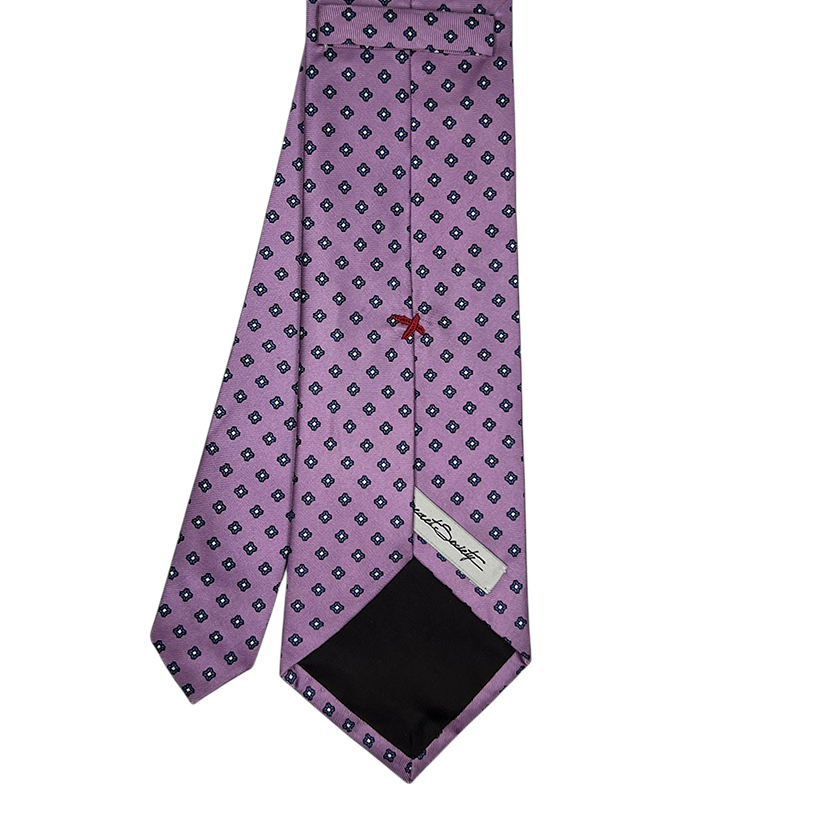 Tie - Lavender Foulard