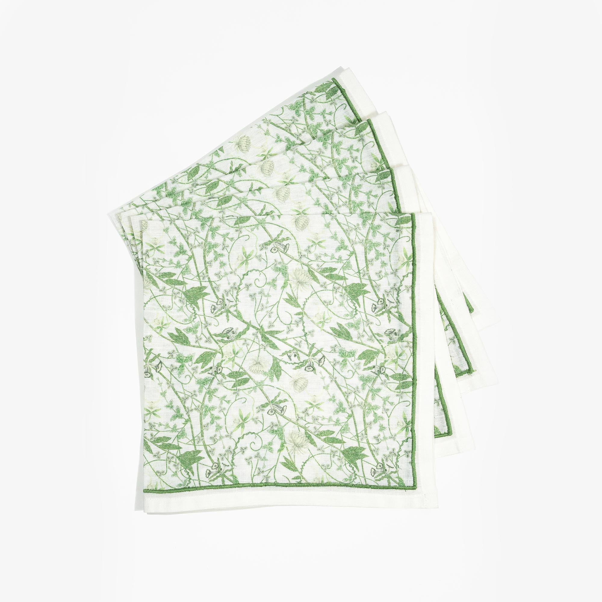 Inner Garden Society Dinner Napkins - Set of Four