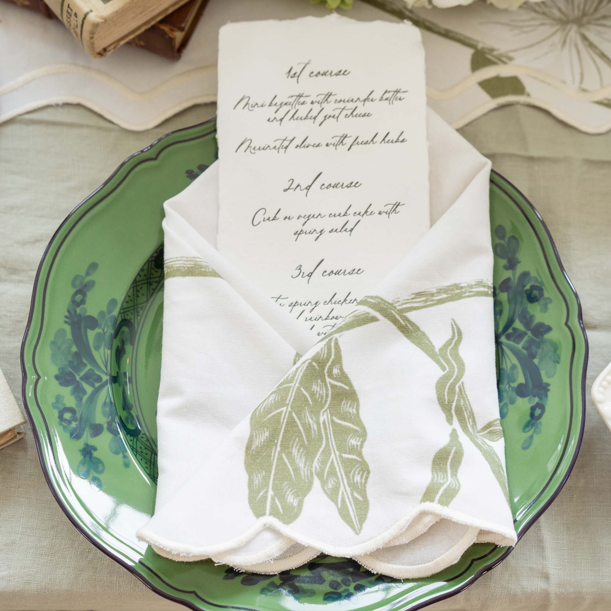 Garden Club Dinner Napkins