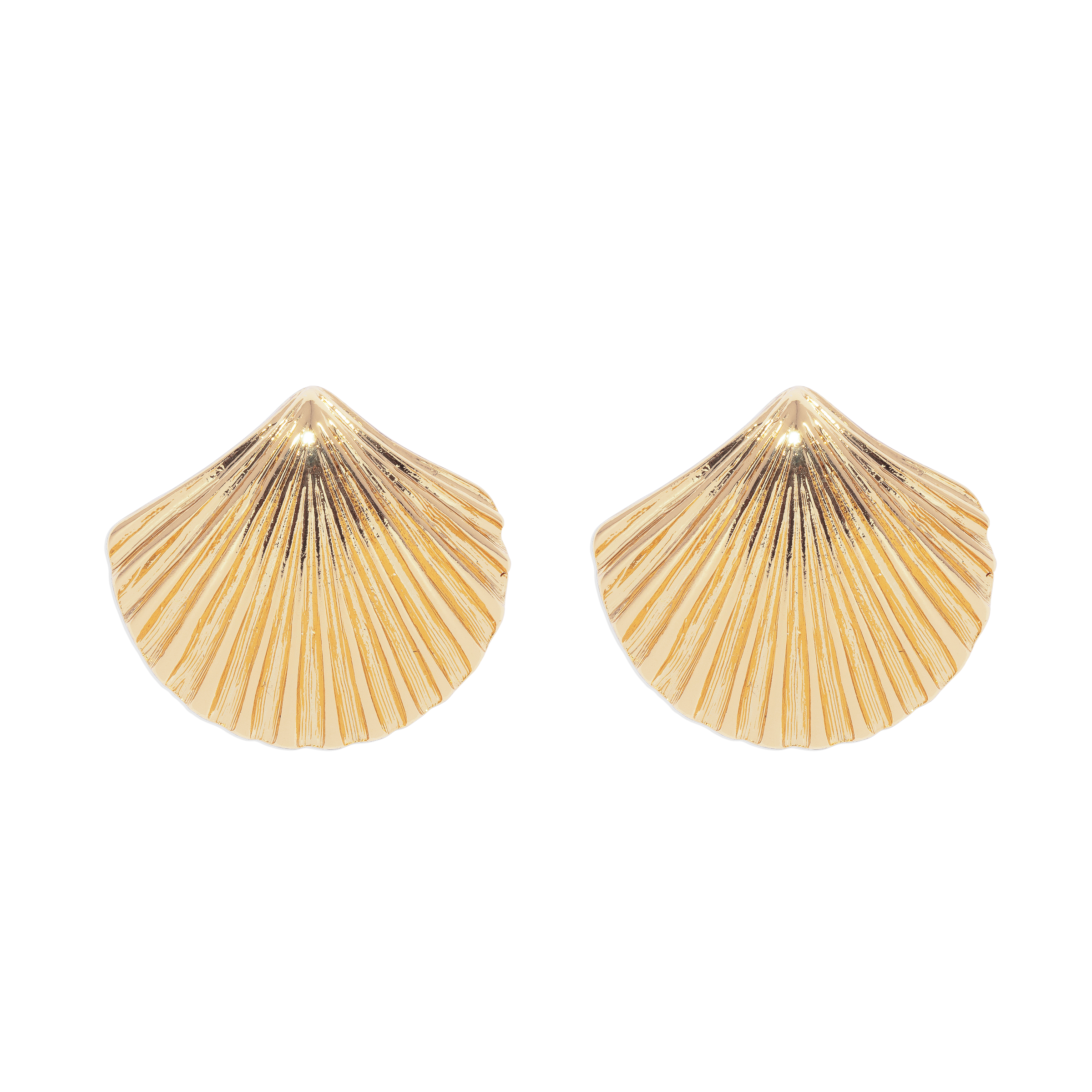 De la Mer Shell Stud Earrings