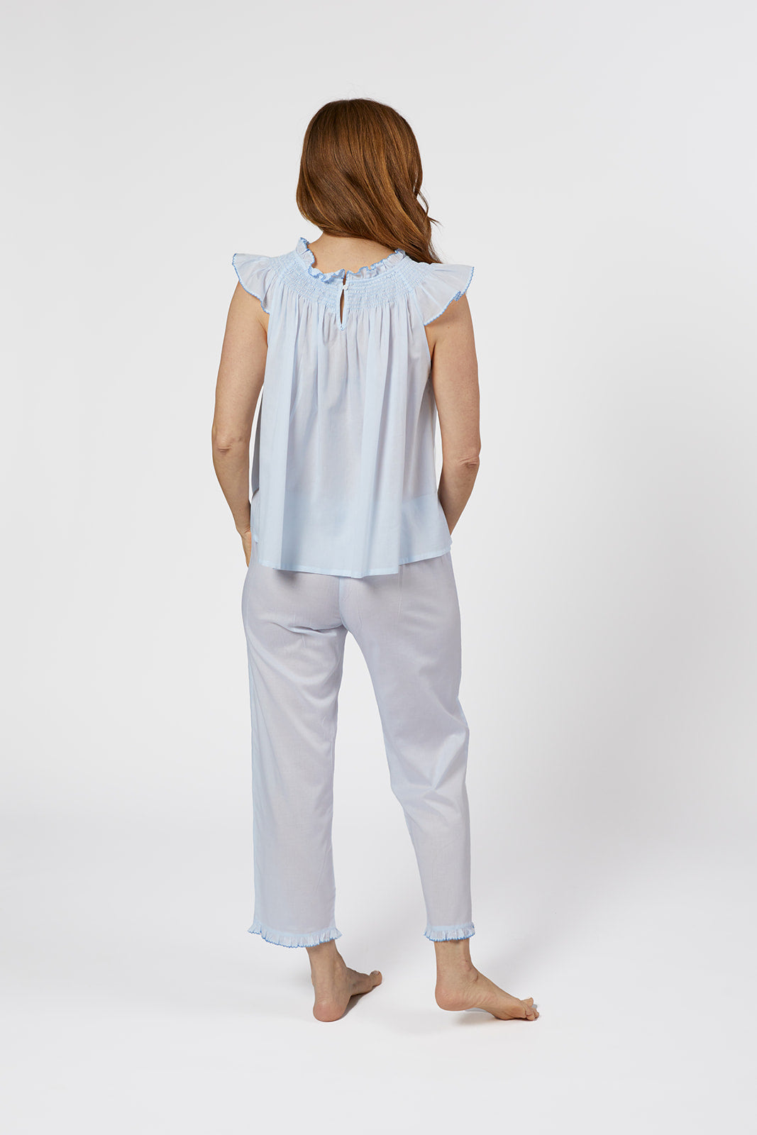 KATY LONG COTTON PAJAMAS