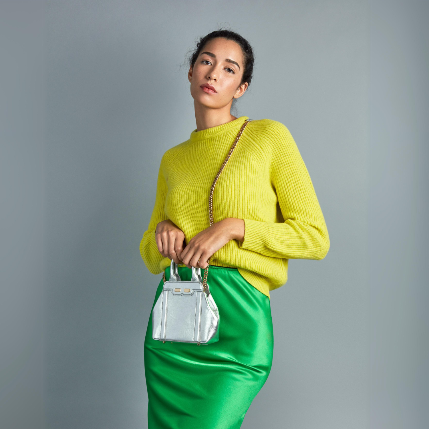 Mini Nott in Caramello Croc